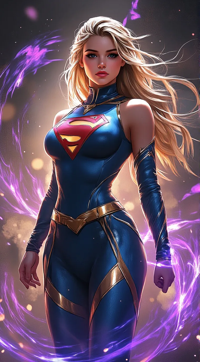 ai character: supergirl kiara k background