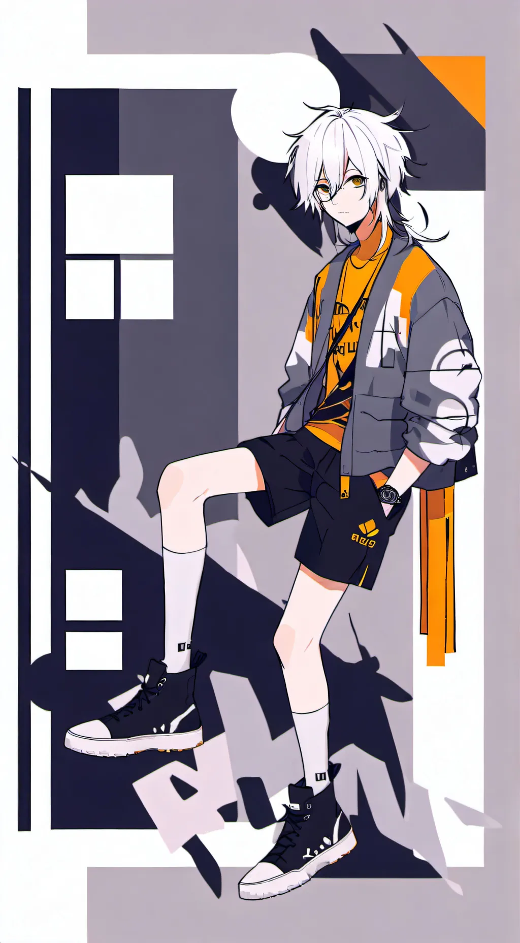 ai character: Маркус background