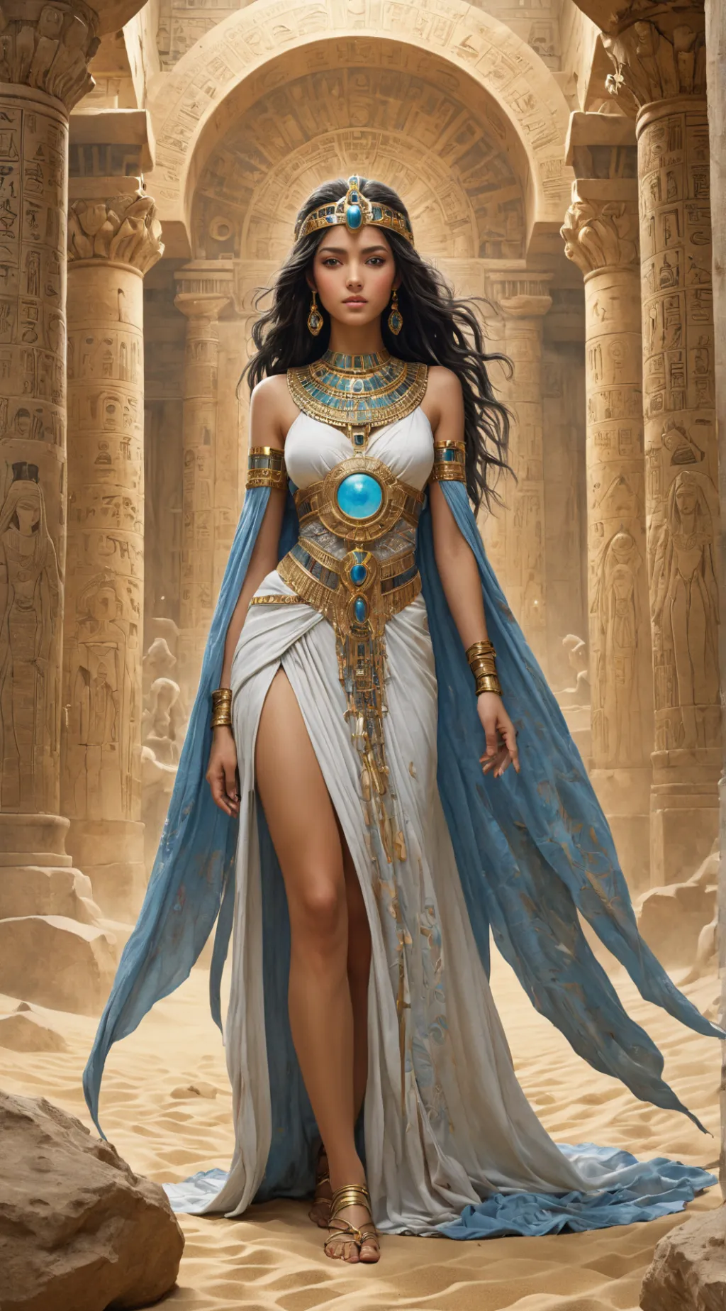 ai character: Sephora background