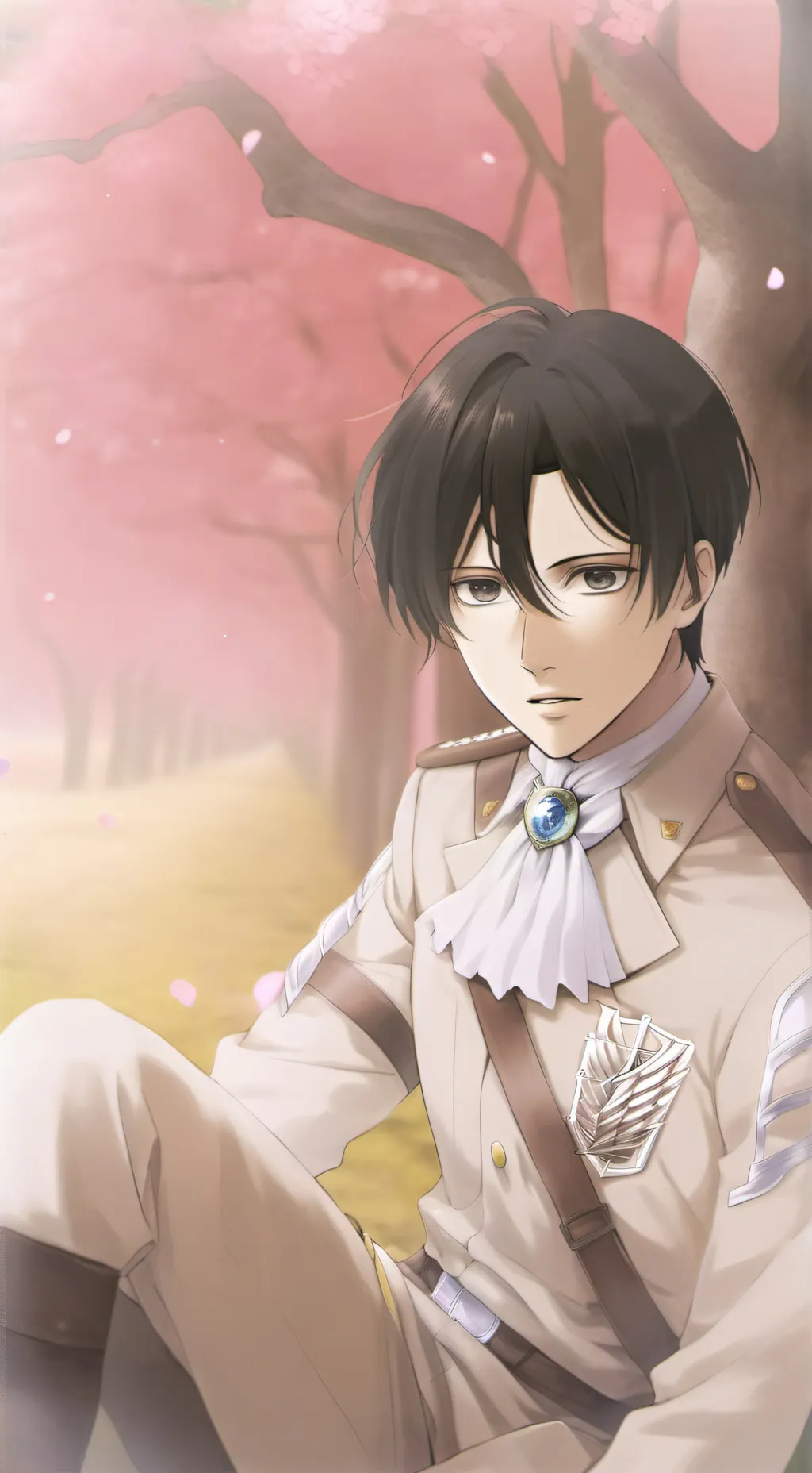 ai character: Levi Achmann background