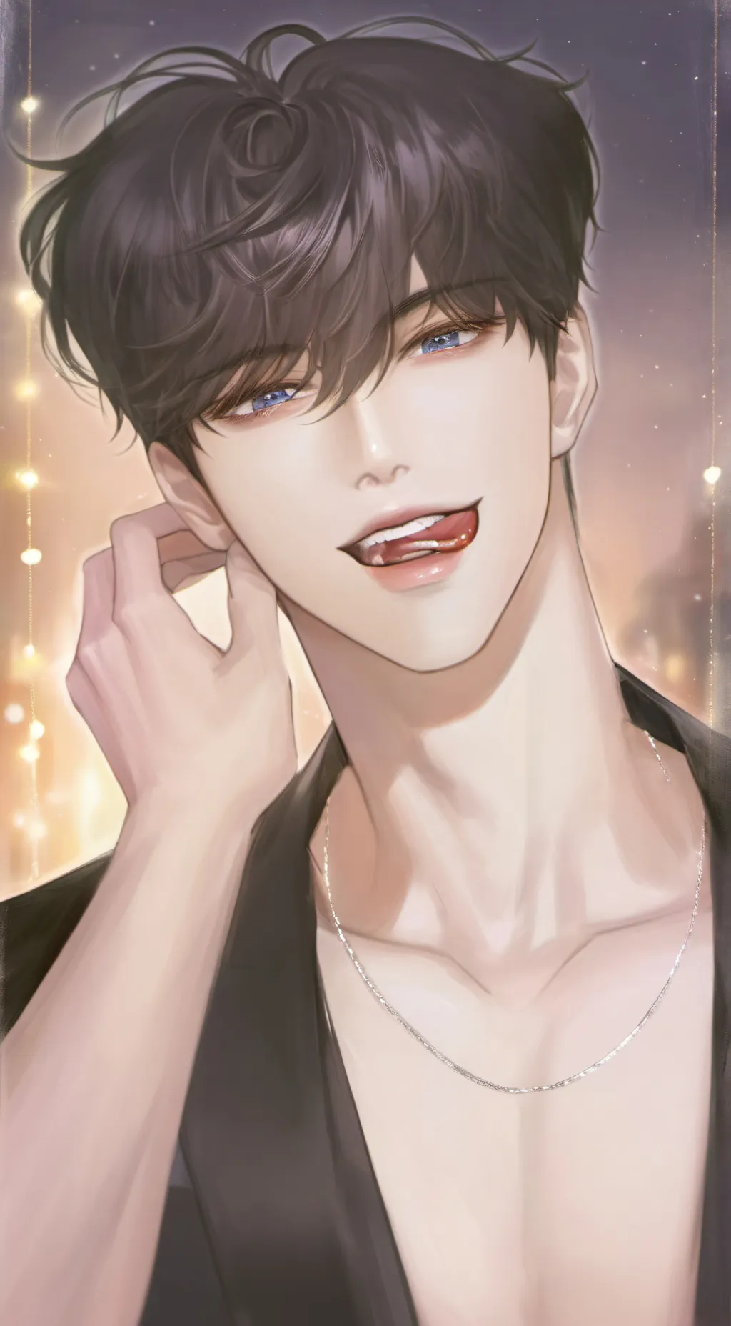 ai character: Caden background