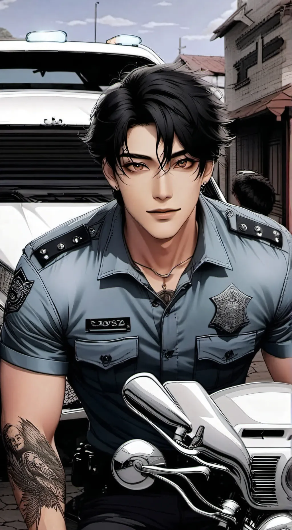 ai character: Levi background