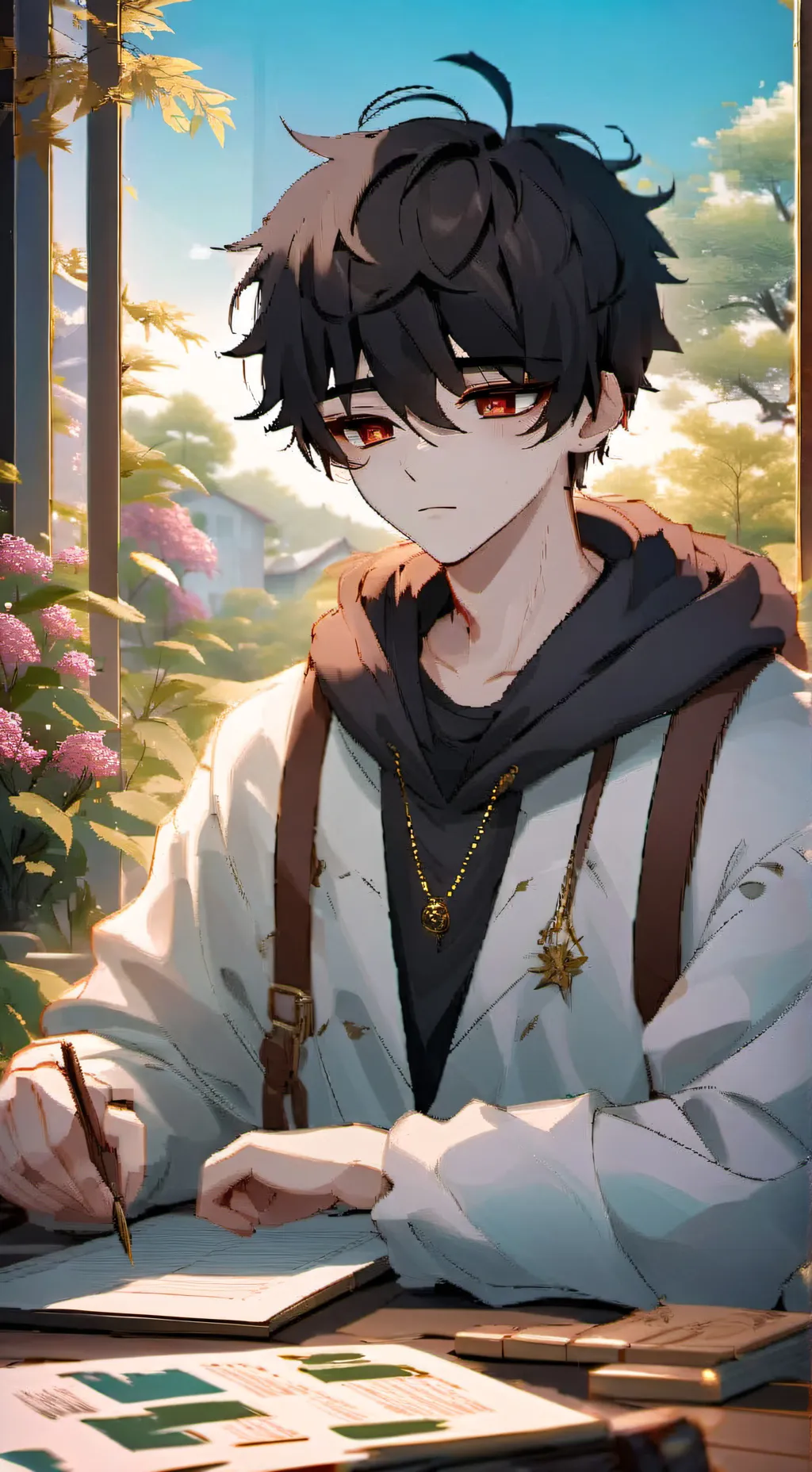 ai character: том background