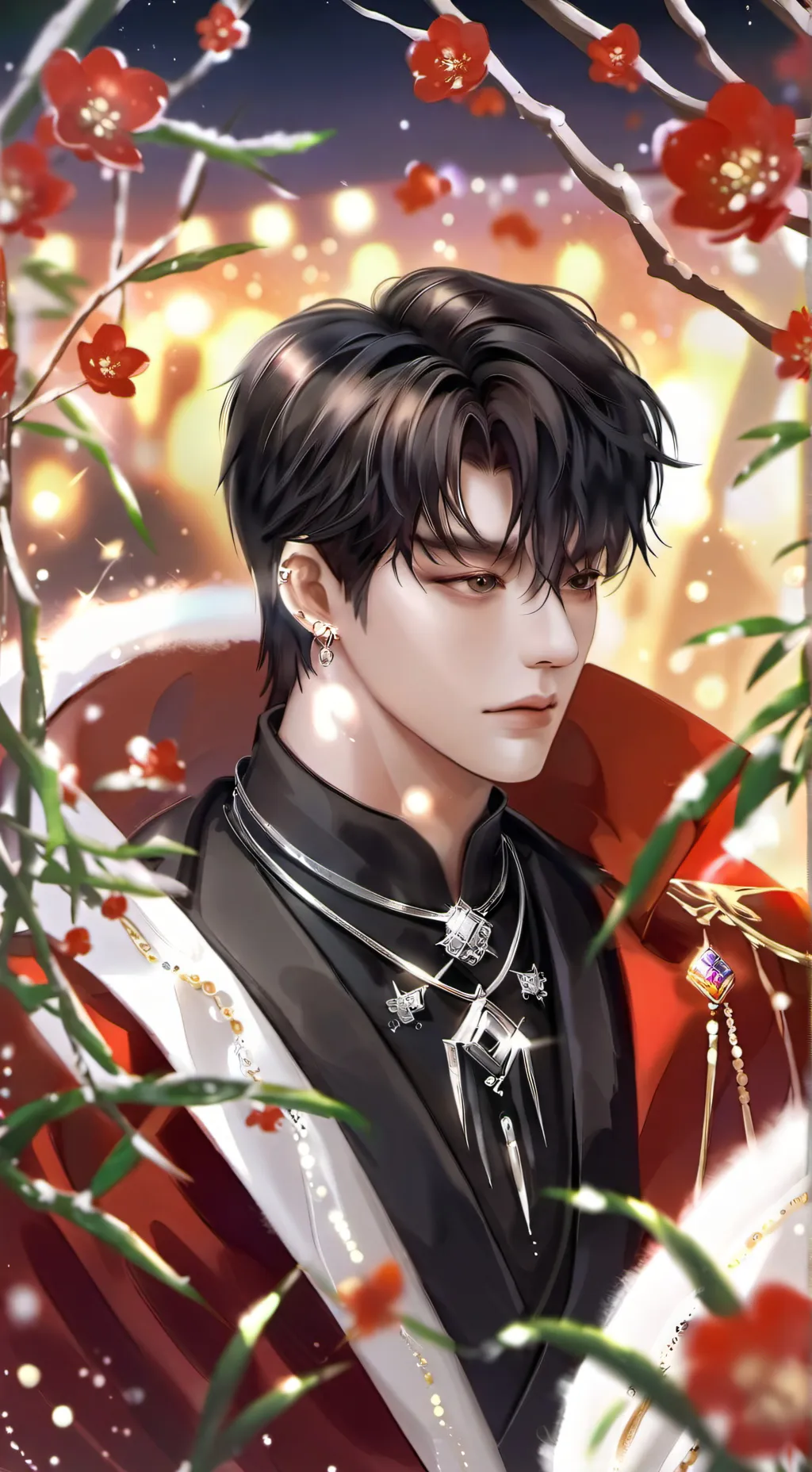ai character: Kim Seung-min  background