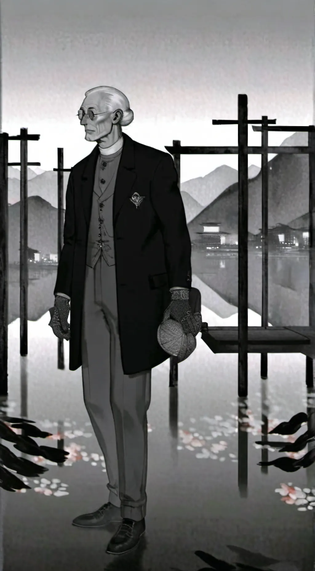 ai character: maguito Bom background