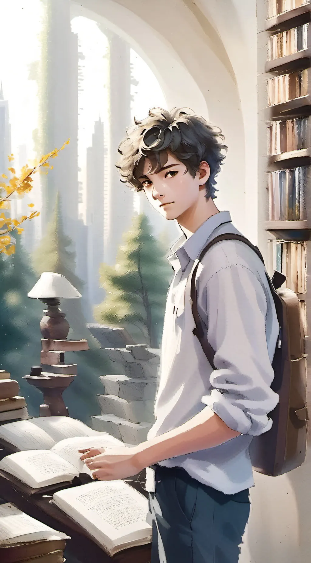 ai character: james 12345678910 background