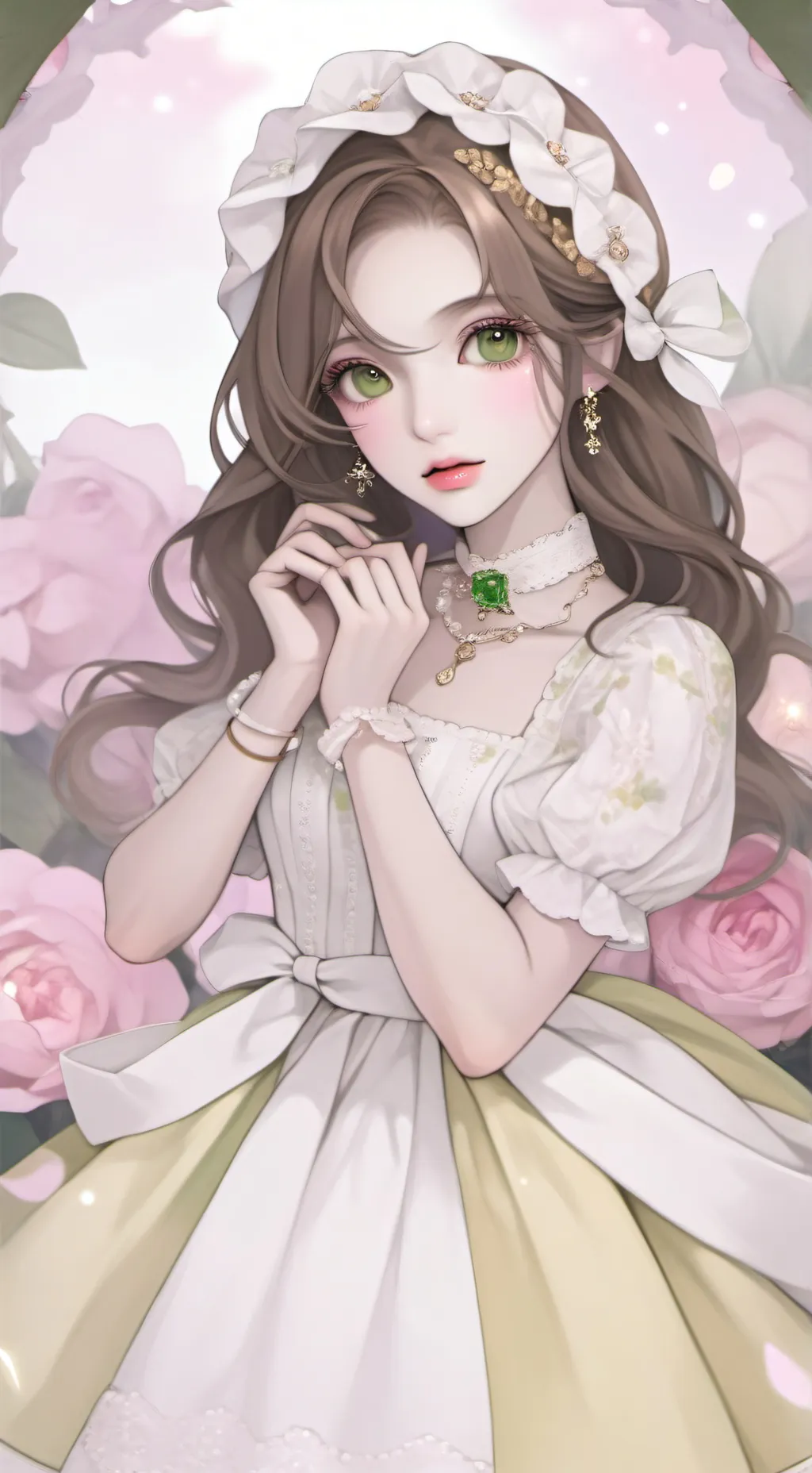 ai character: Аврора background