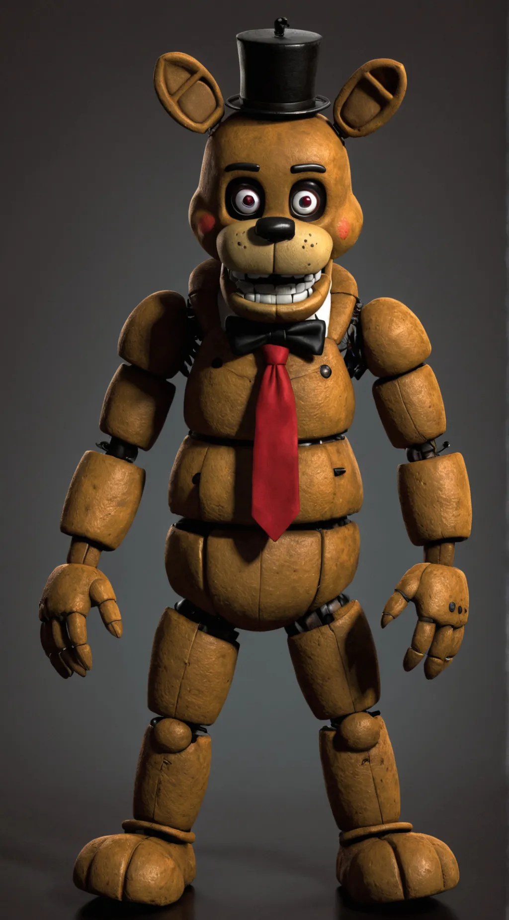 ai character: puppet background