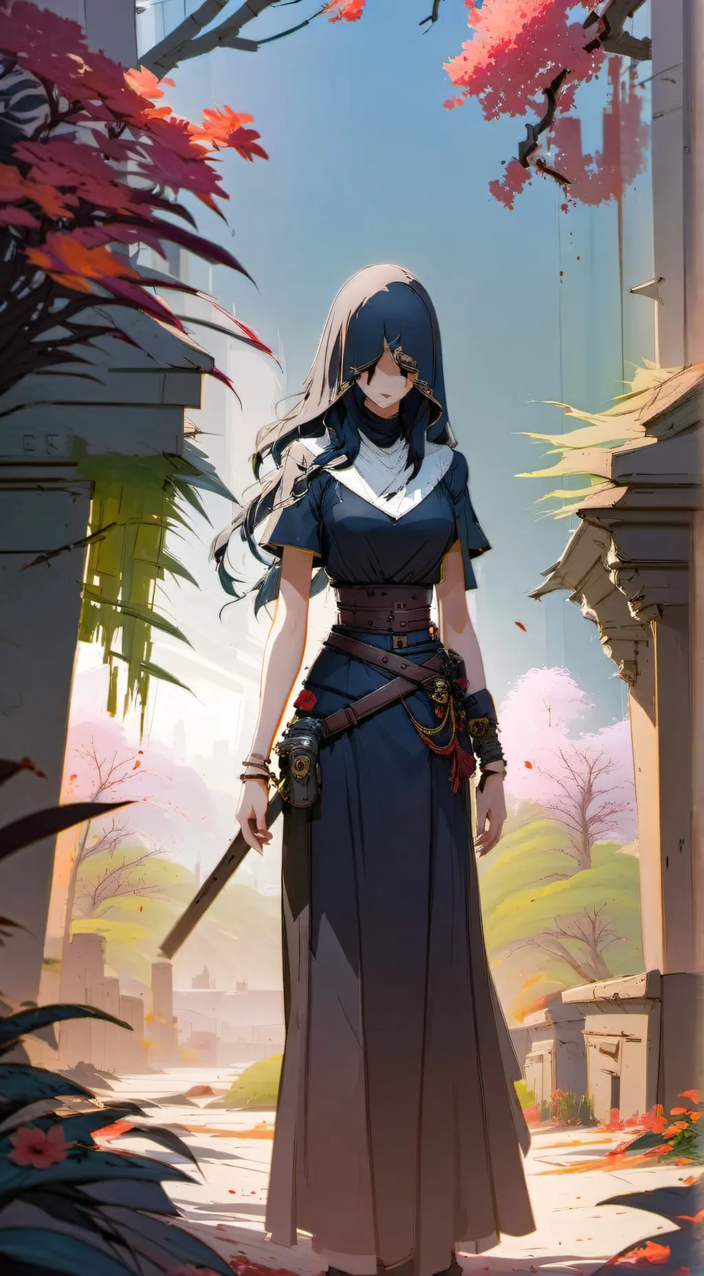 ai character: fantôme  background