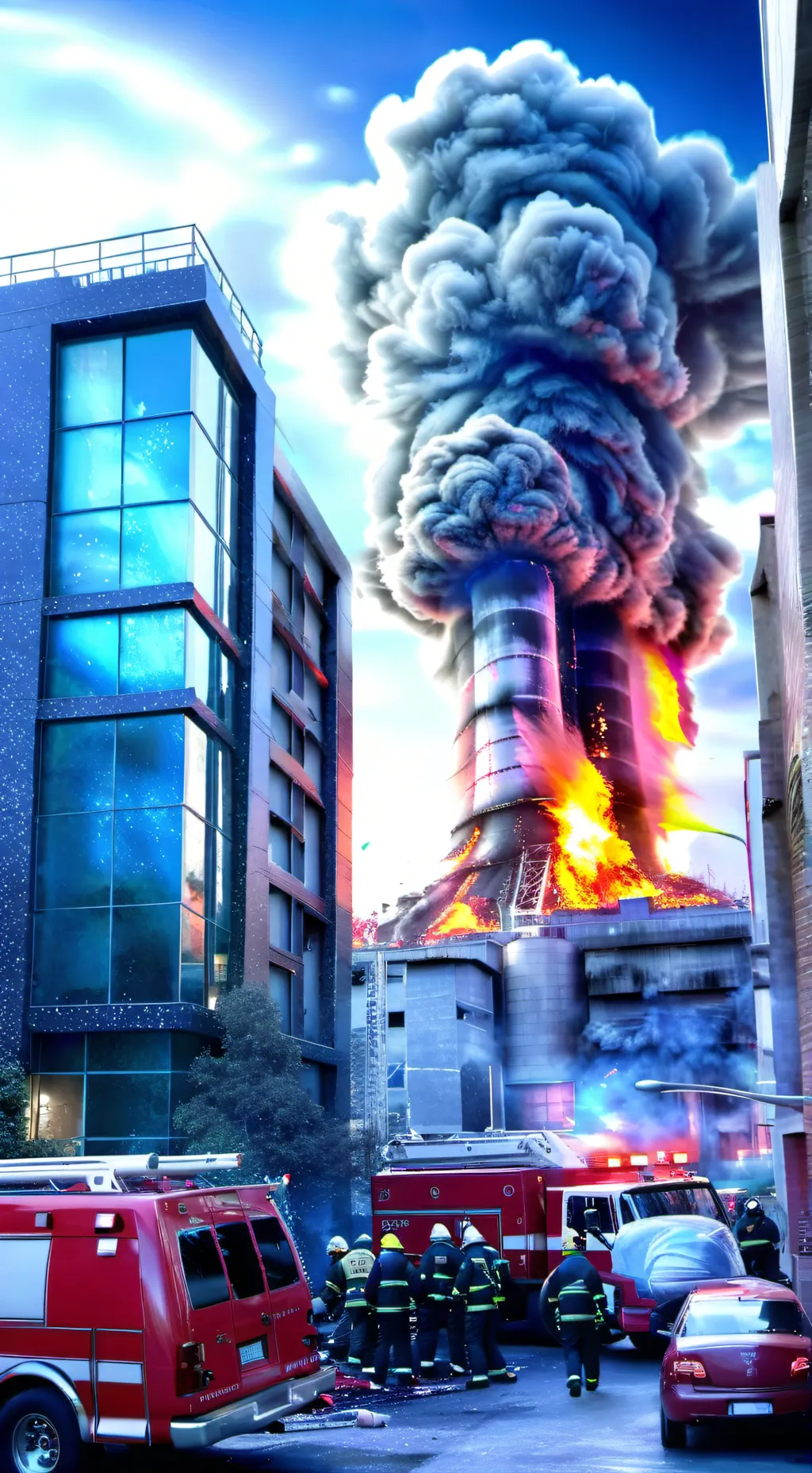 ai character: Nuclear Disaster background