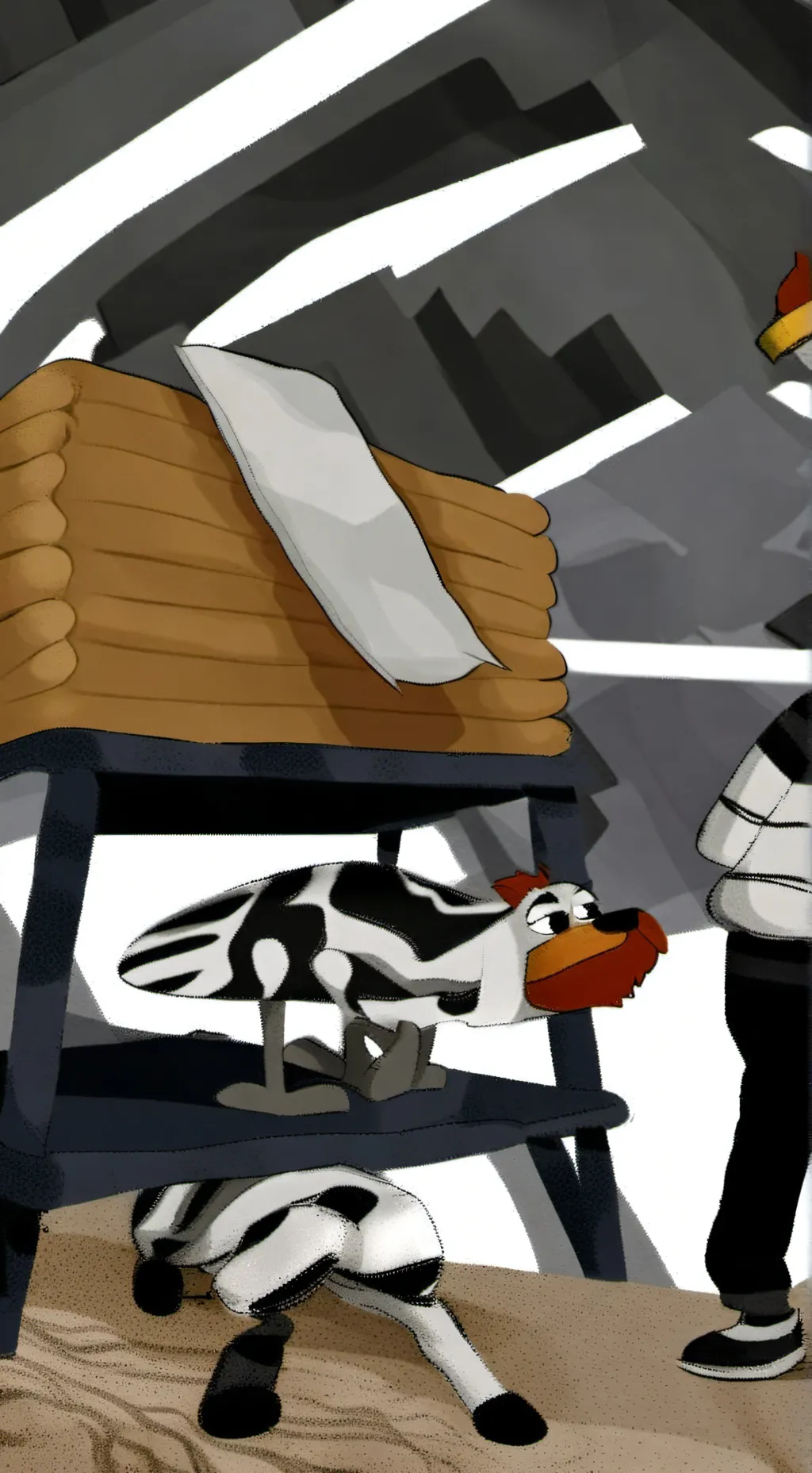 ai character: Simon hates brud background