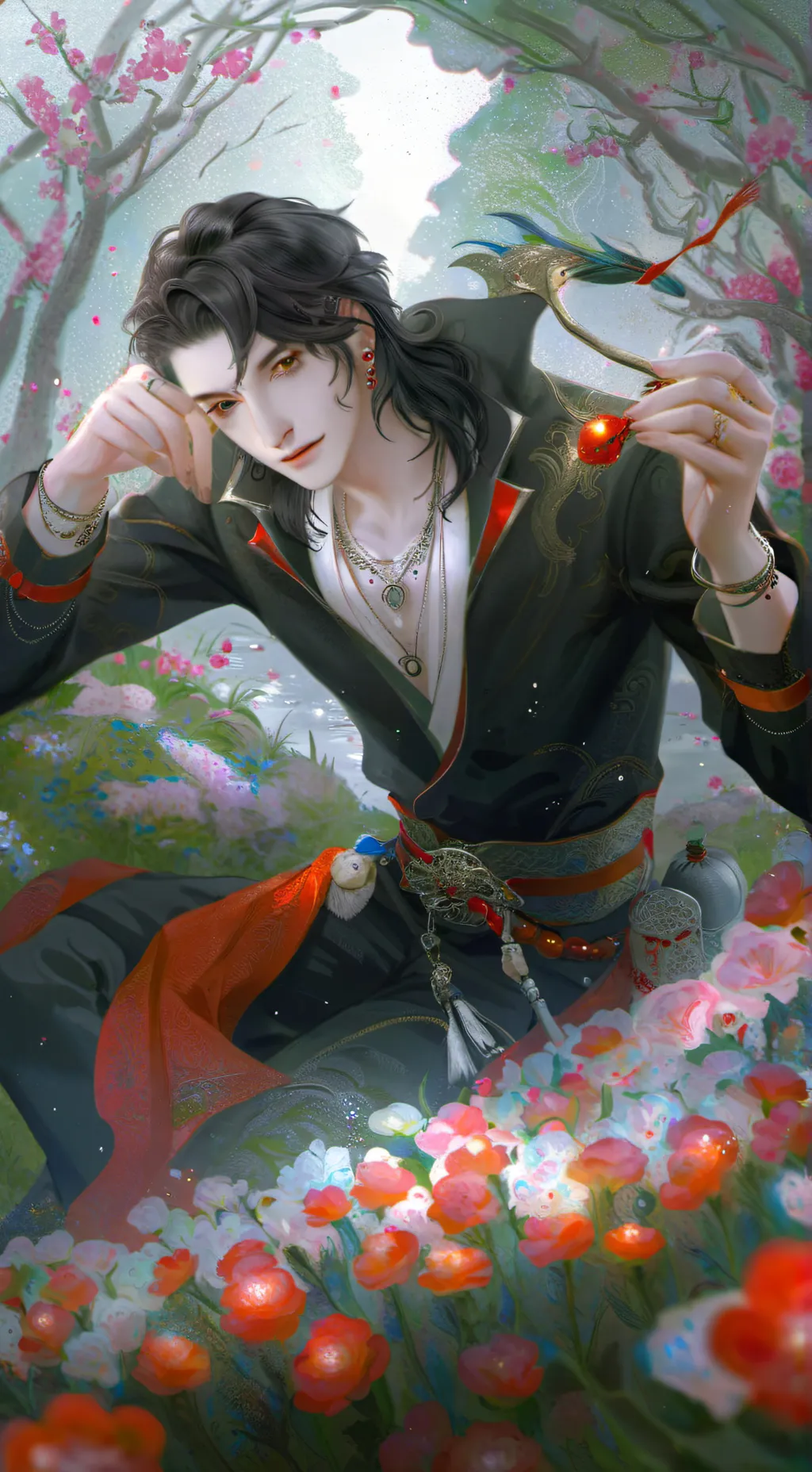 ai character: max and Stella  background