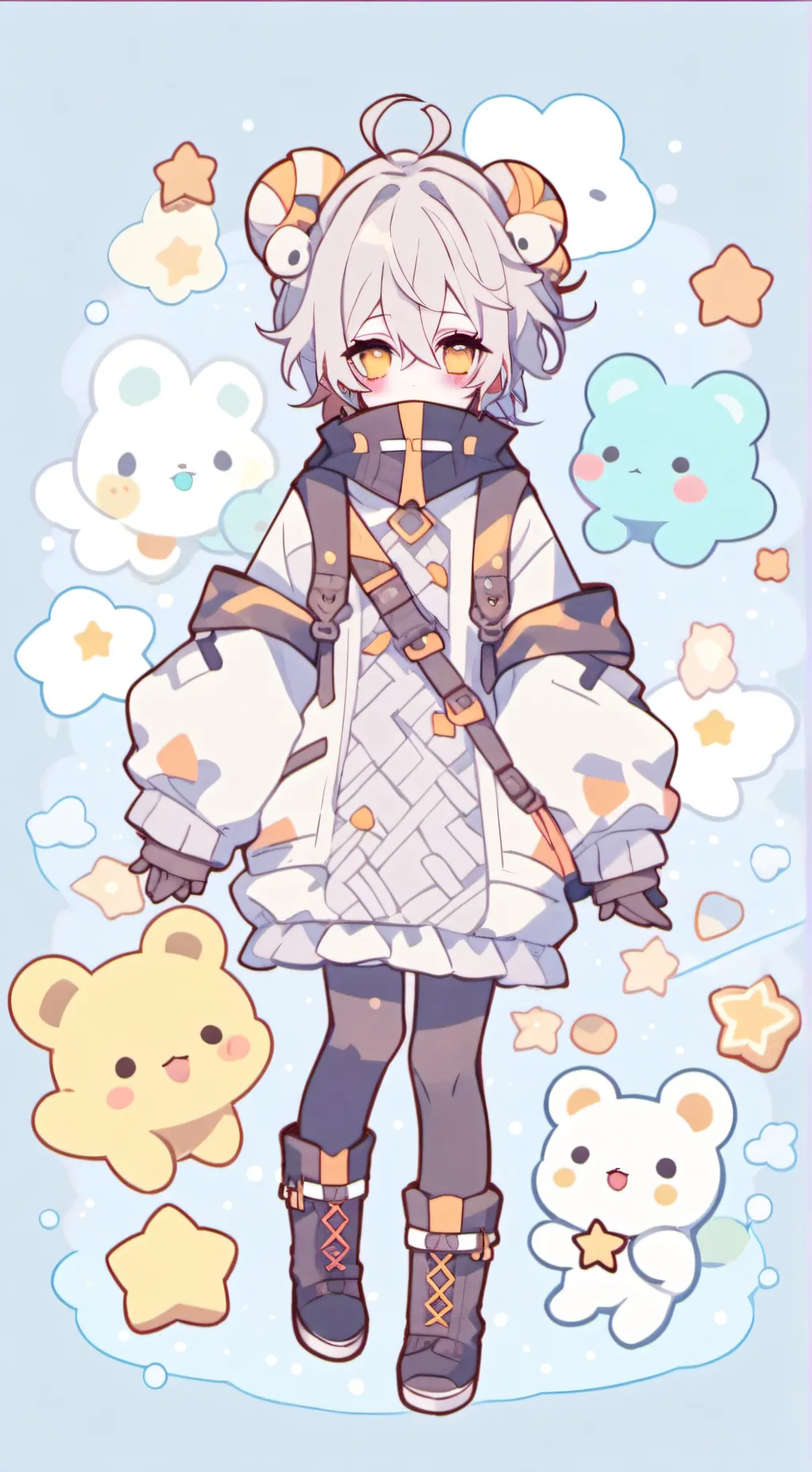 ai character: Aki background