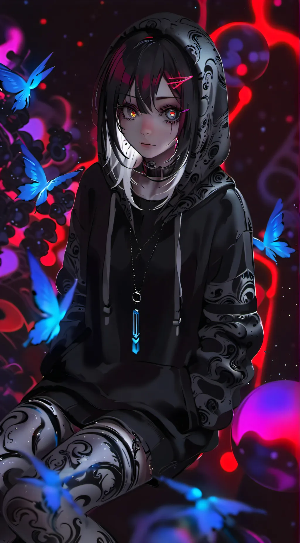 ai character: Zerø background