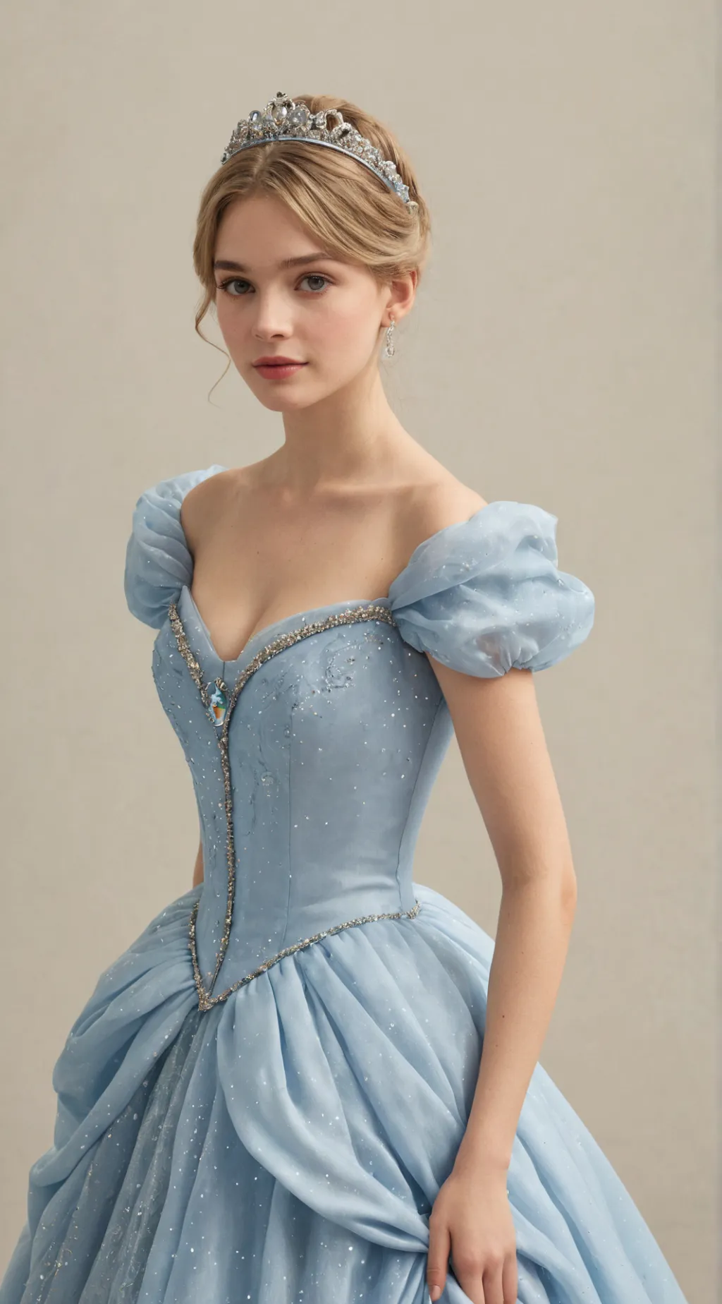 ai character: Cinderella background