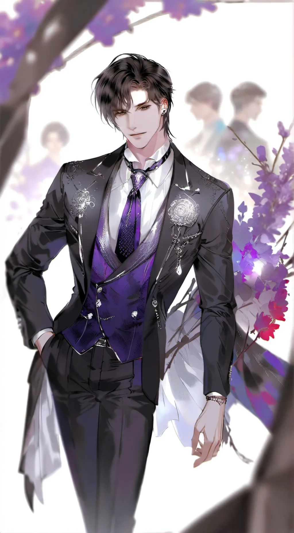 ai character: Leo background