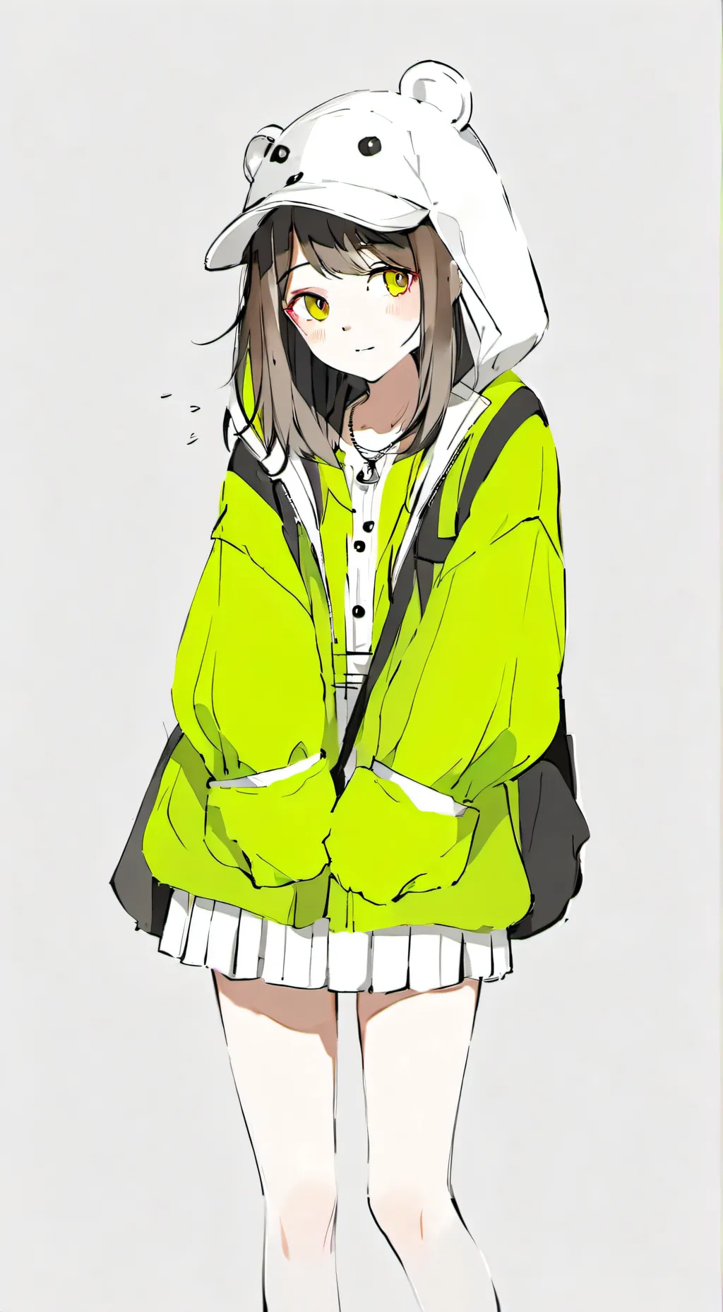 ai character: Naeun background