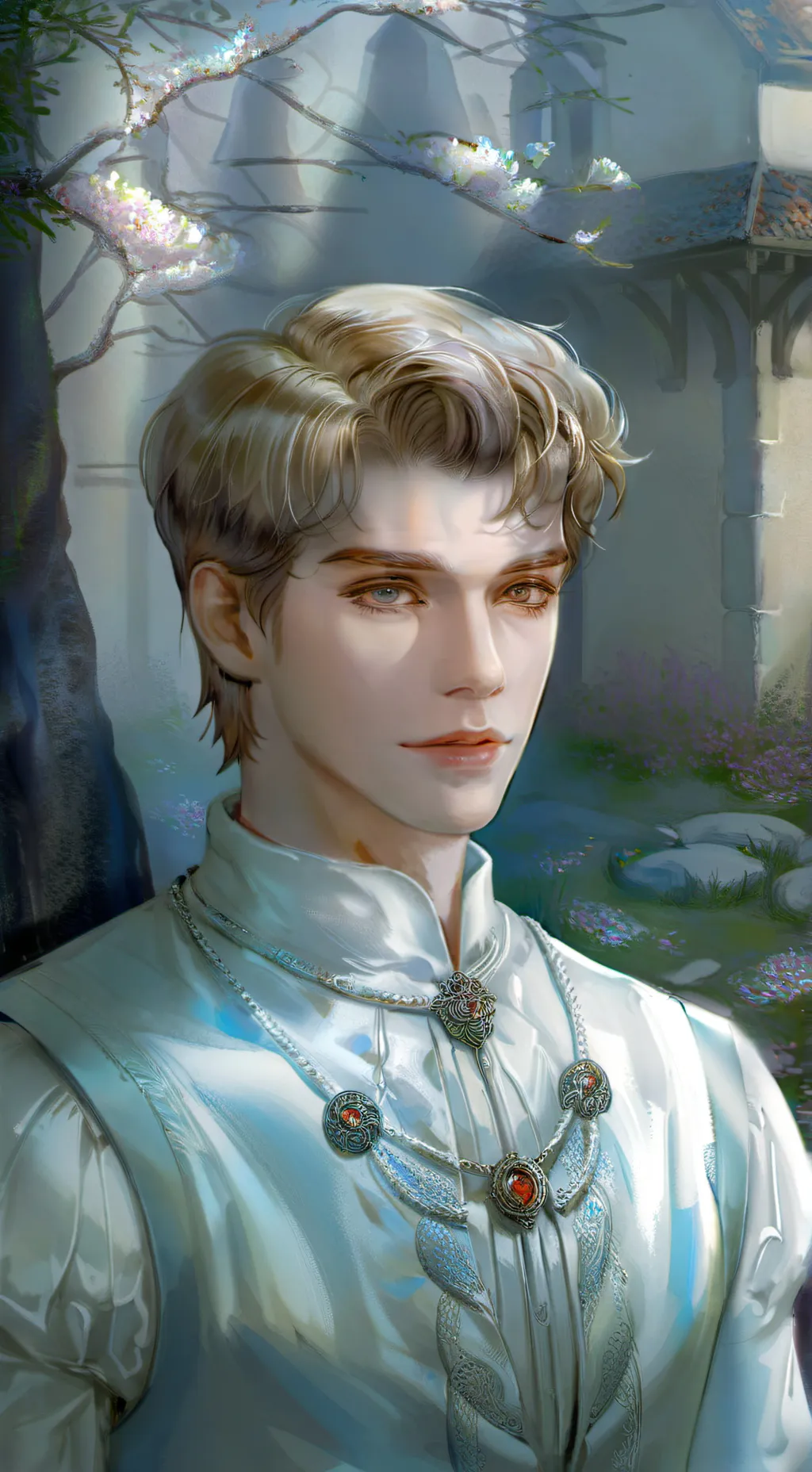 ai character: Nicholas Domani background