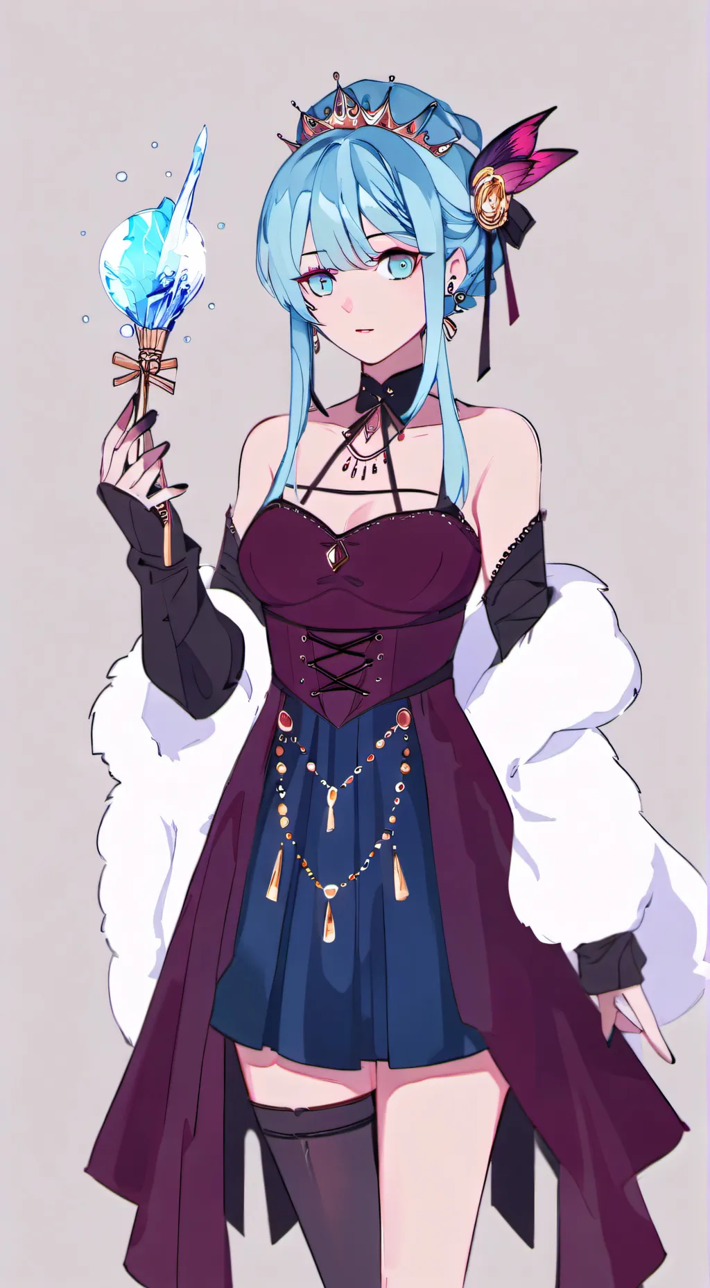 ai character: Crk background