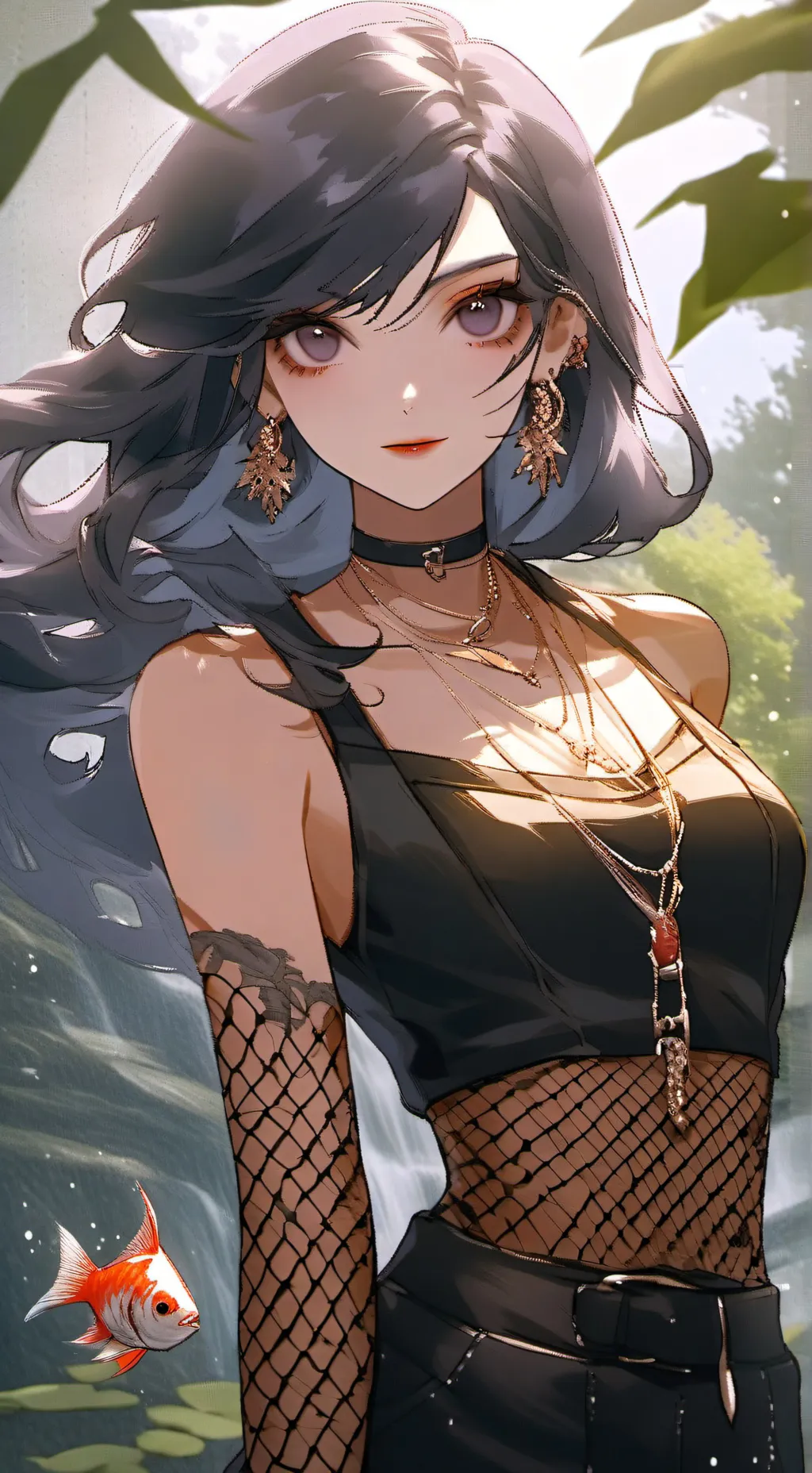 ai character: Veronica background