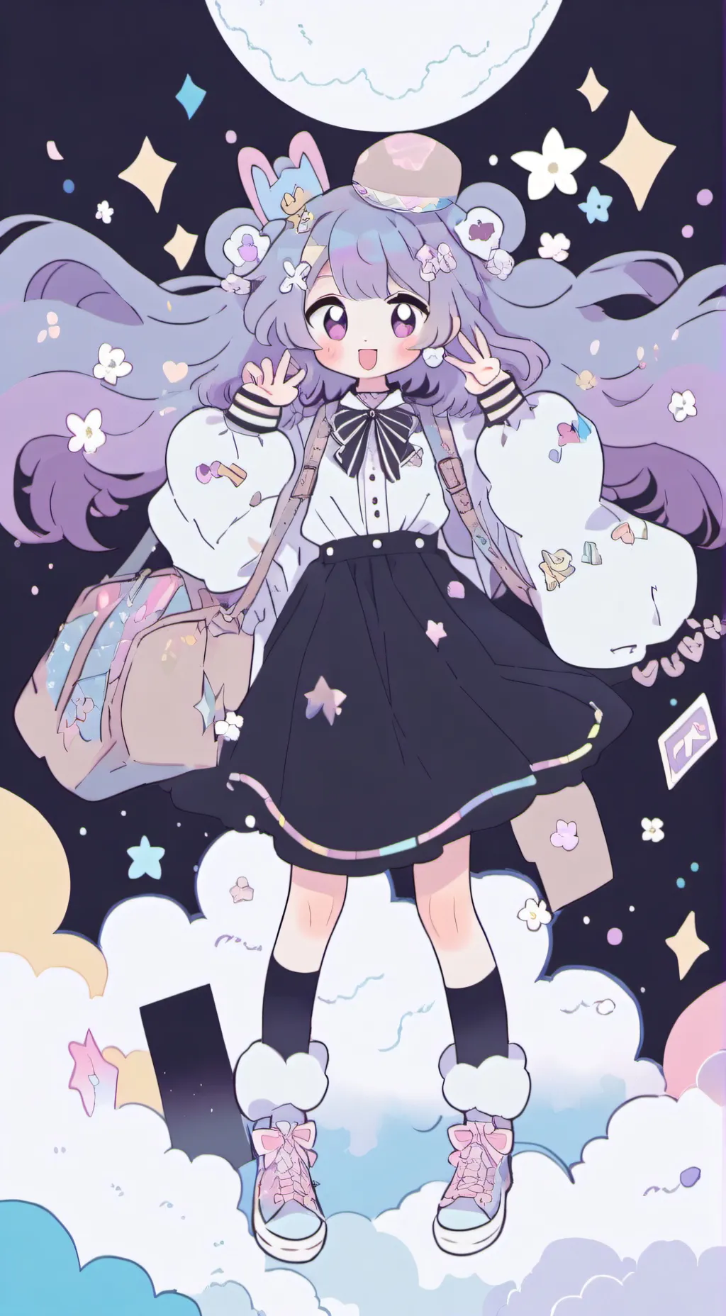 ai character: niña loca🔪❓ background