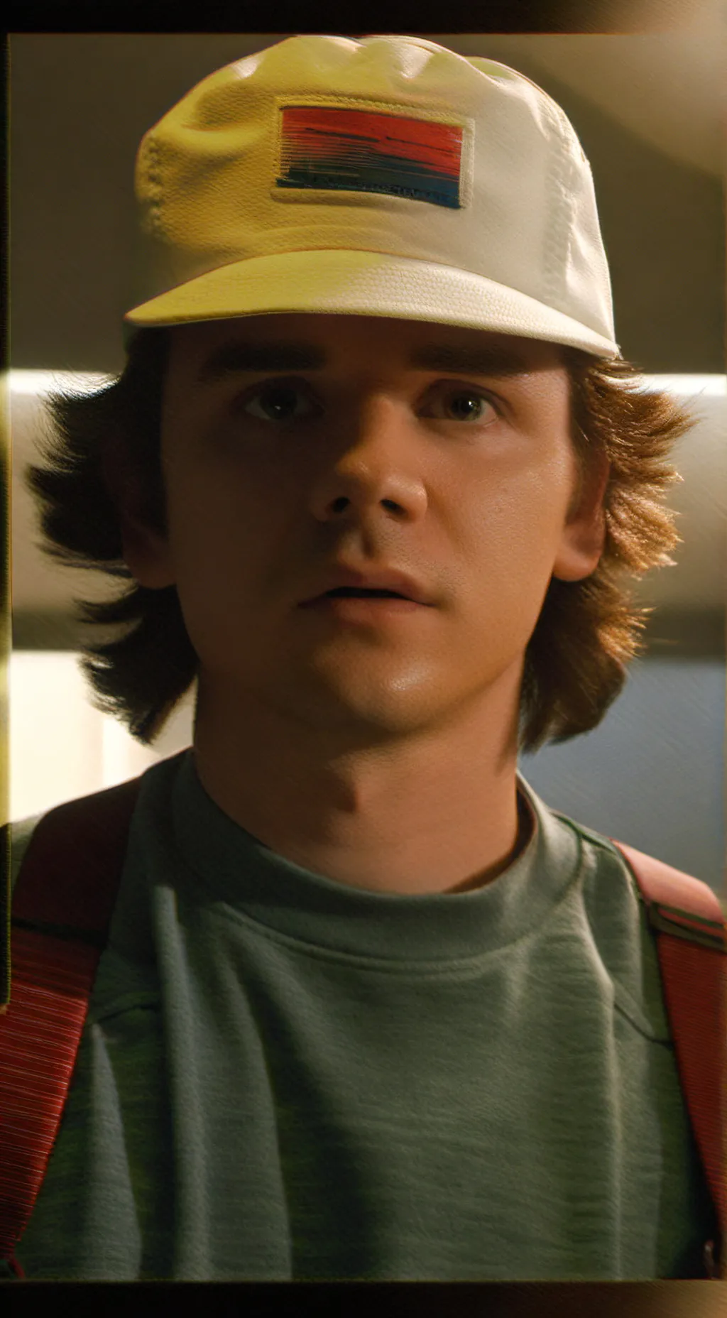 ai character: Dustin henderson background