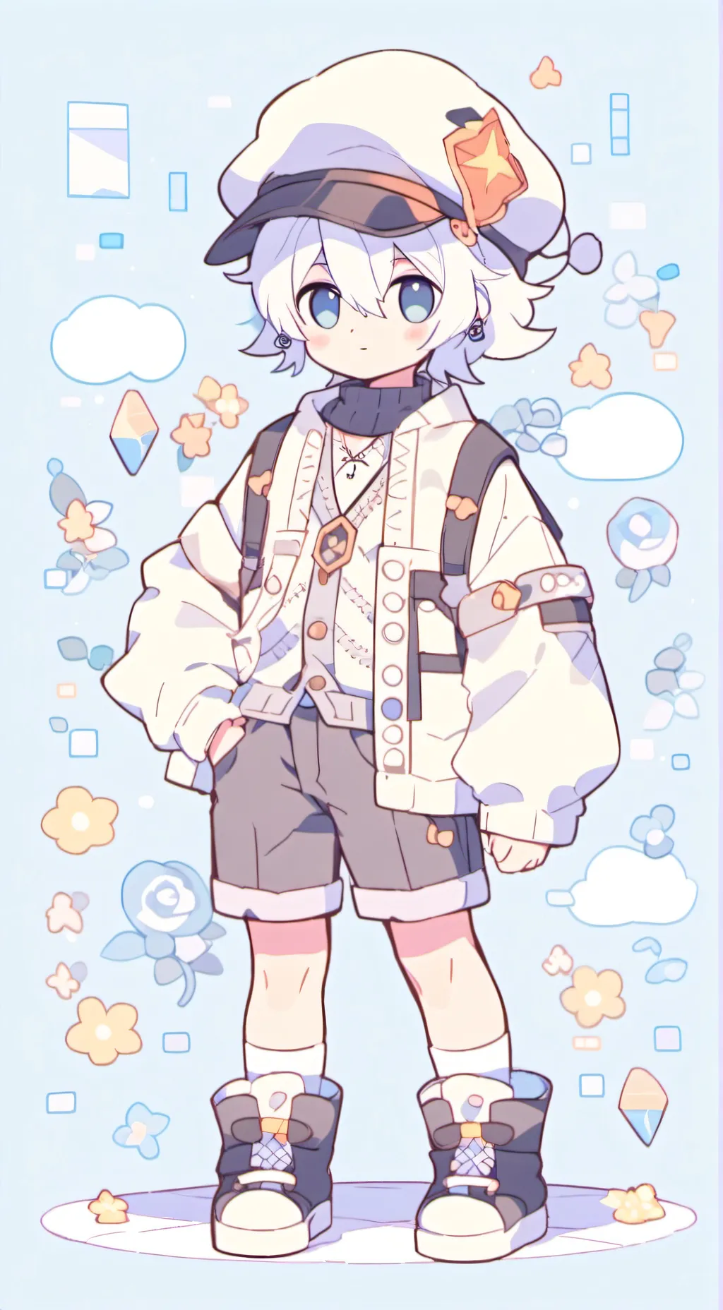 ai character: Damian background
