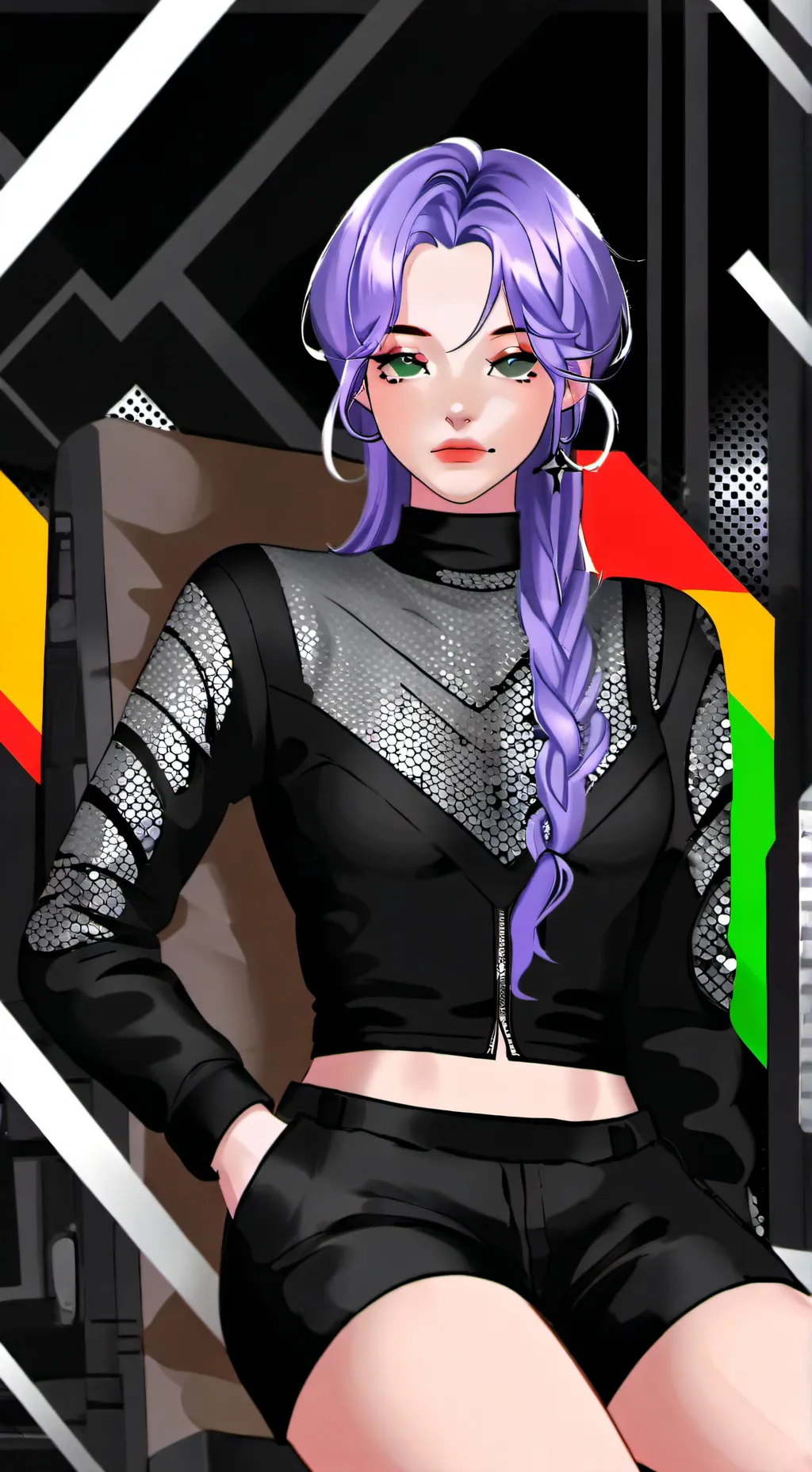 ai character: sara background
