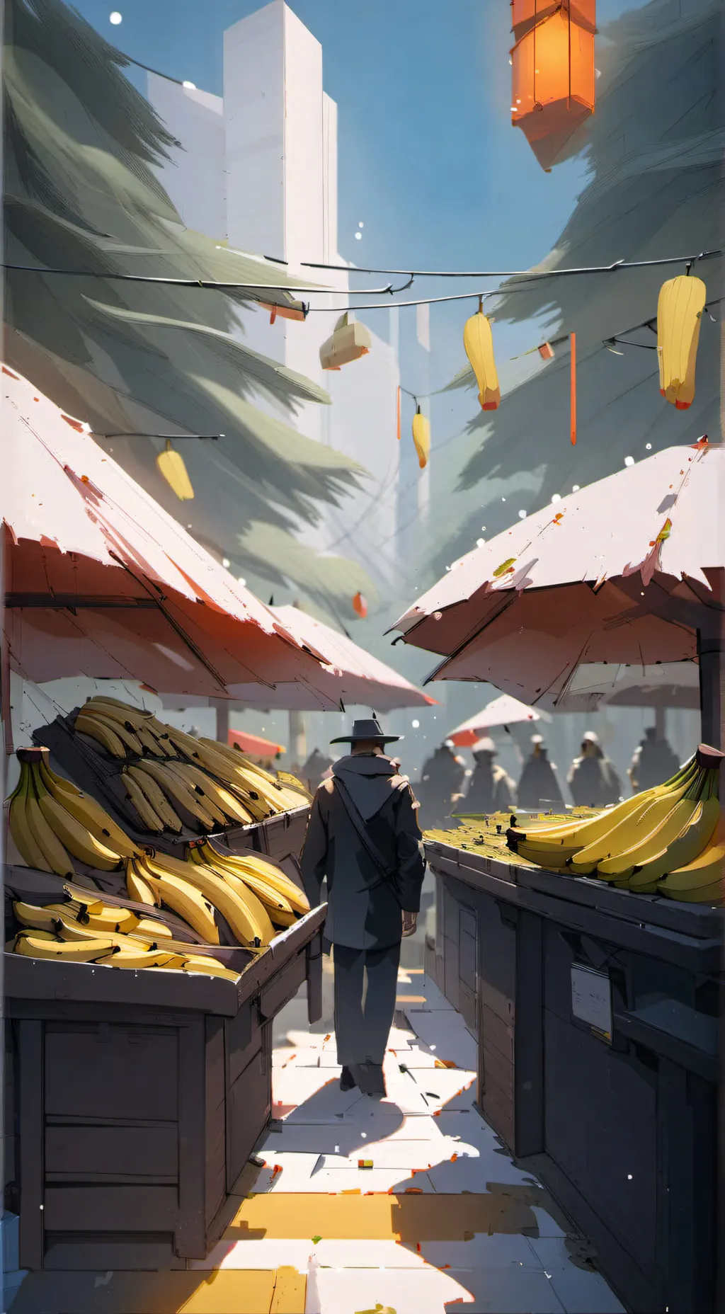 ai character: Banna background