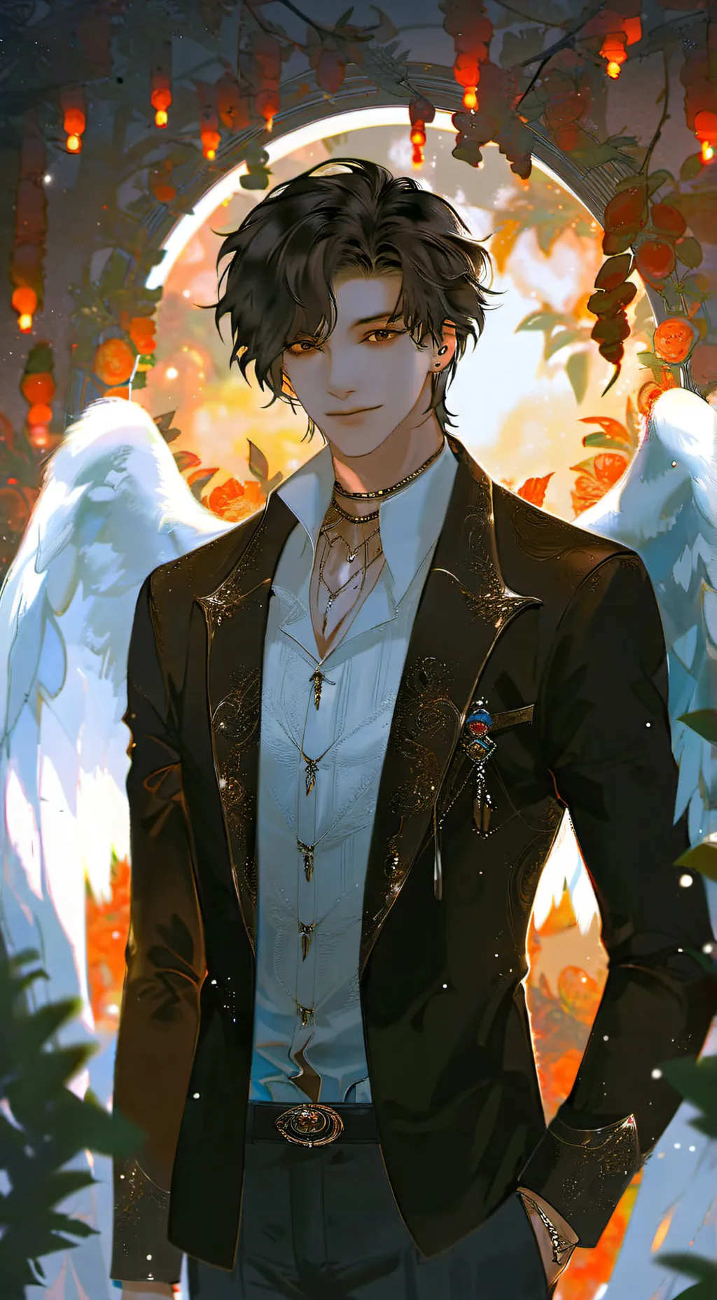 ai character: Leo background