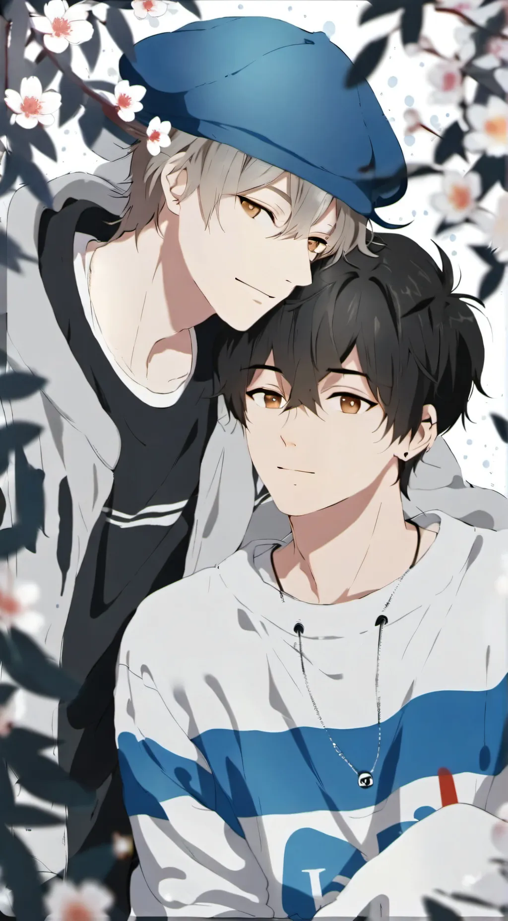 ai character: Max and aaron background