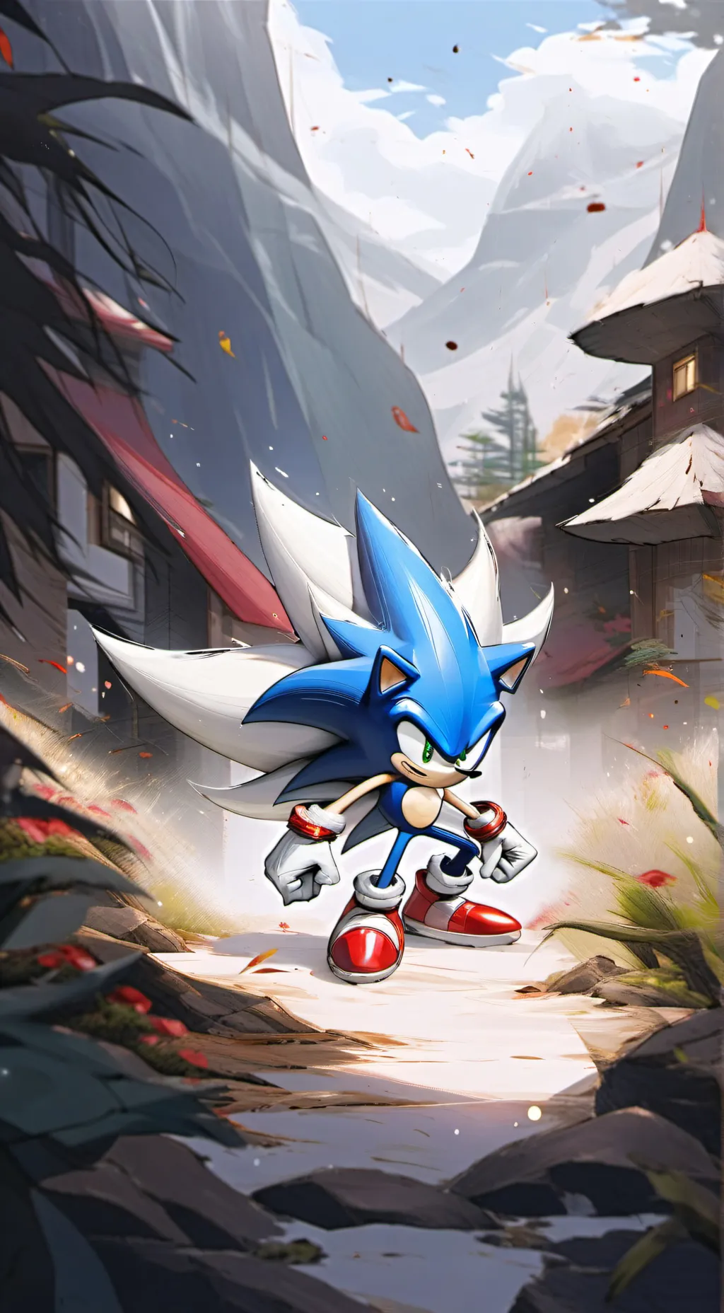 ai character: Sonic group background