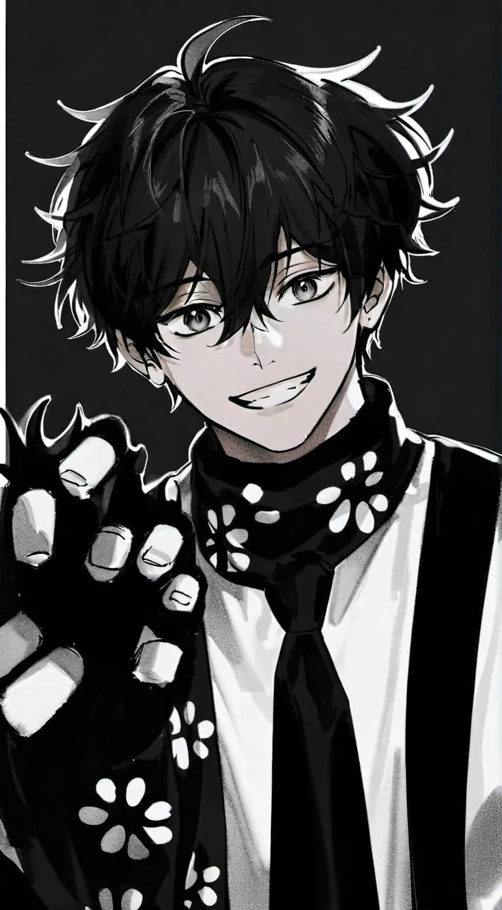 ai character: †зак† background