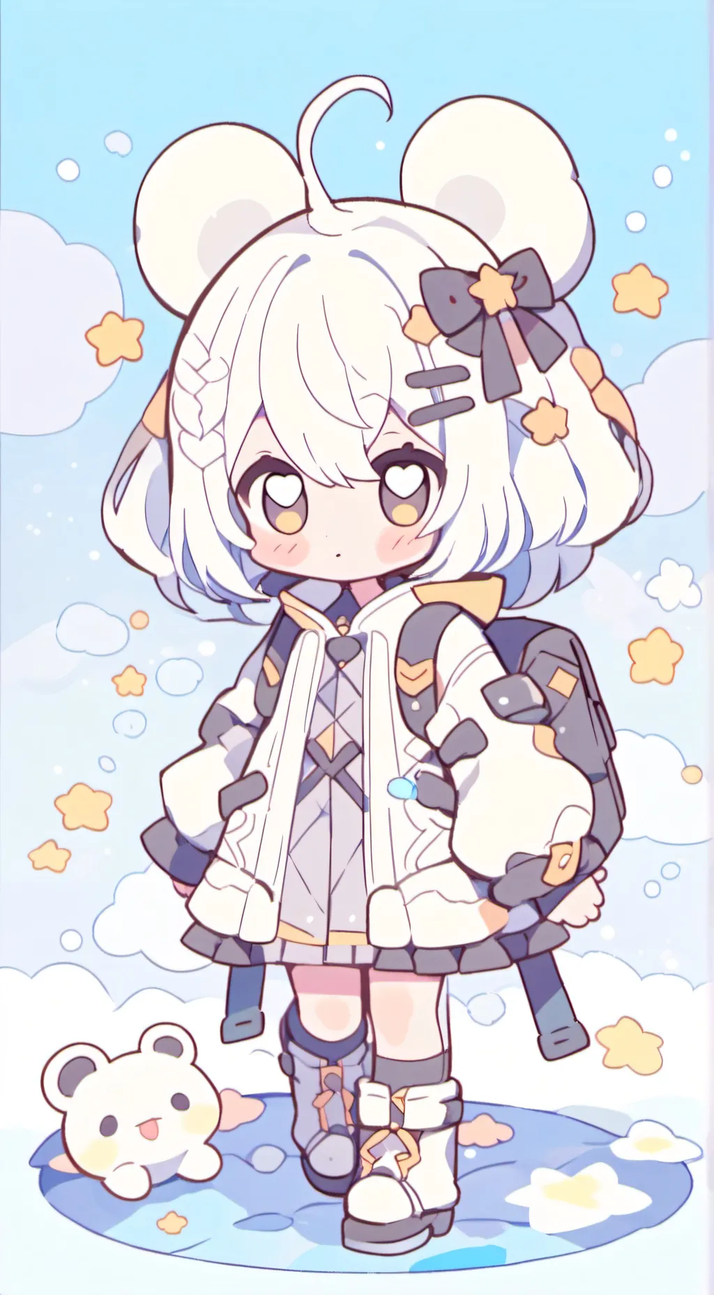 ai character: Kny pastss background