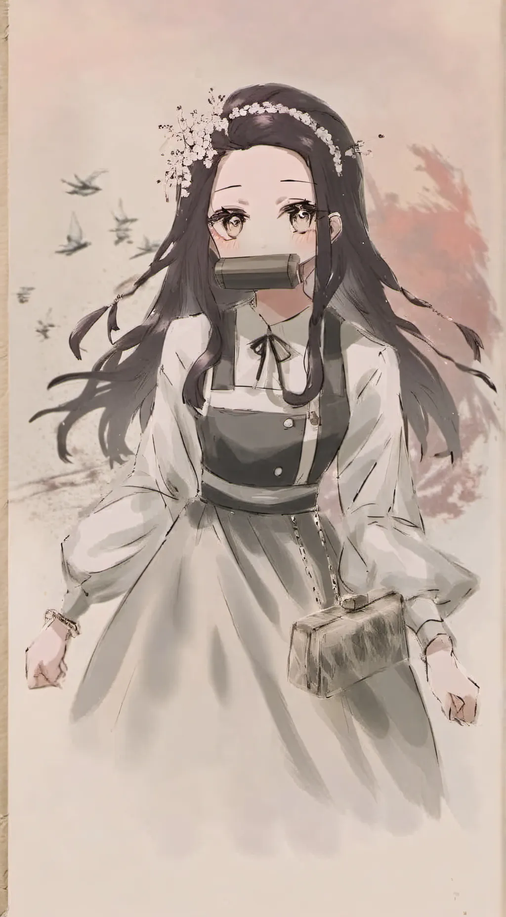 ai character: kny background