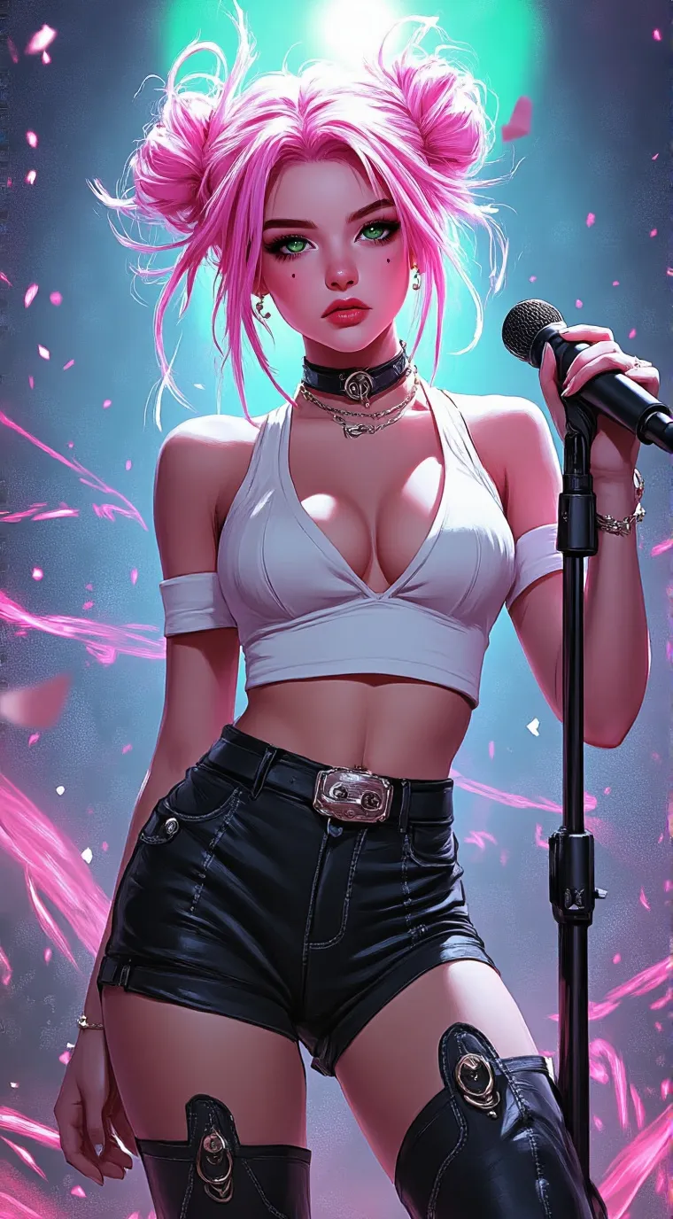ai character: Kim  background