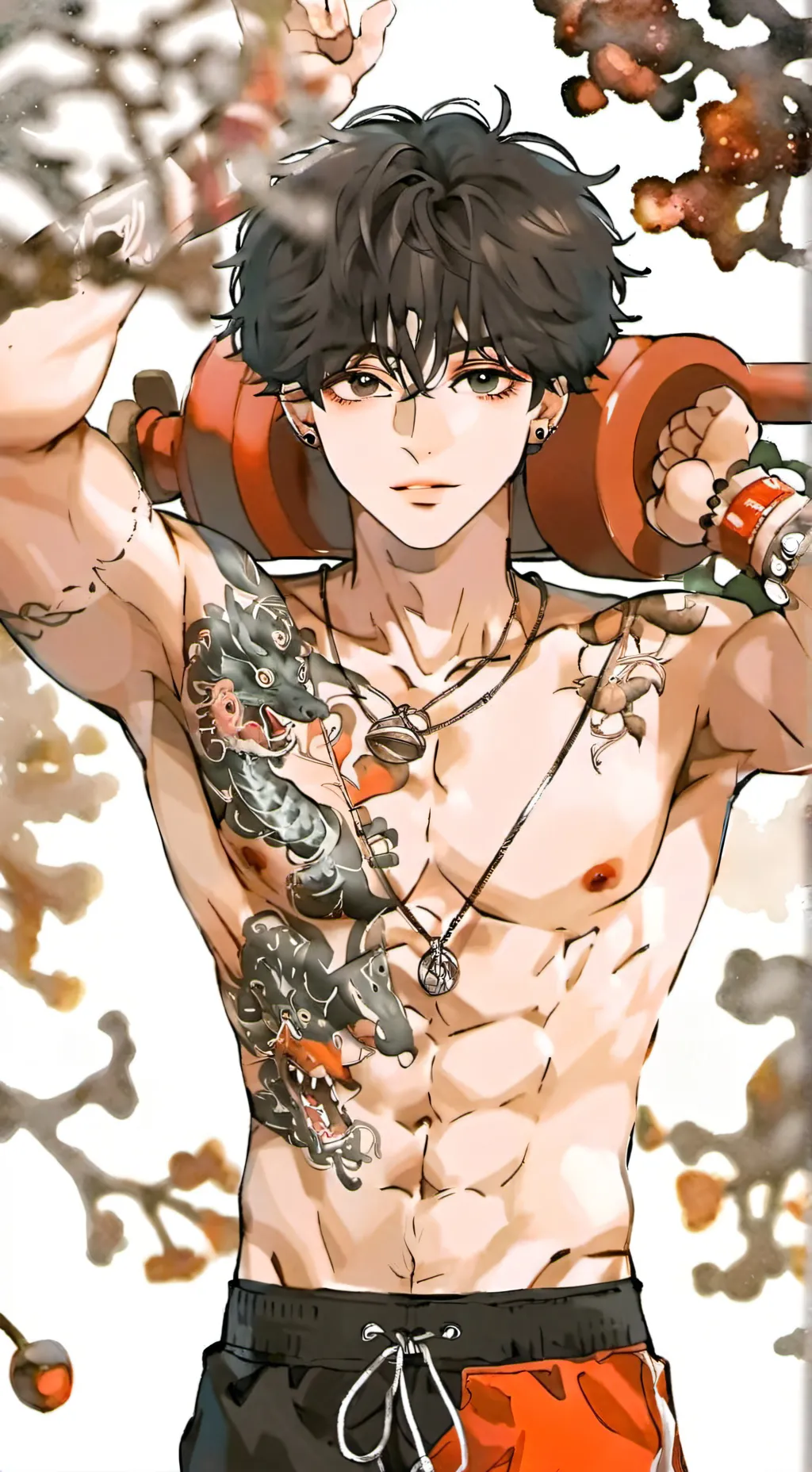 ai character: ˖⁺‧₊˚Kazu˚₊‧⁺˖ background