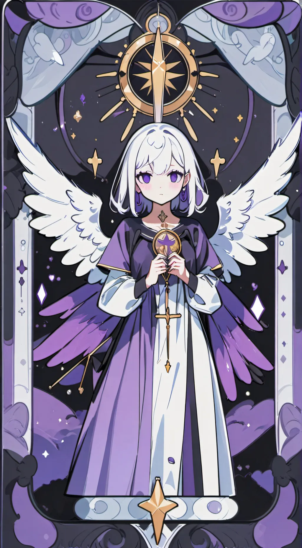 ai character: Demons Vs Angels  background