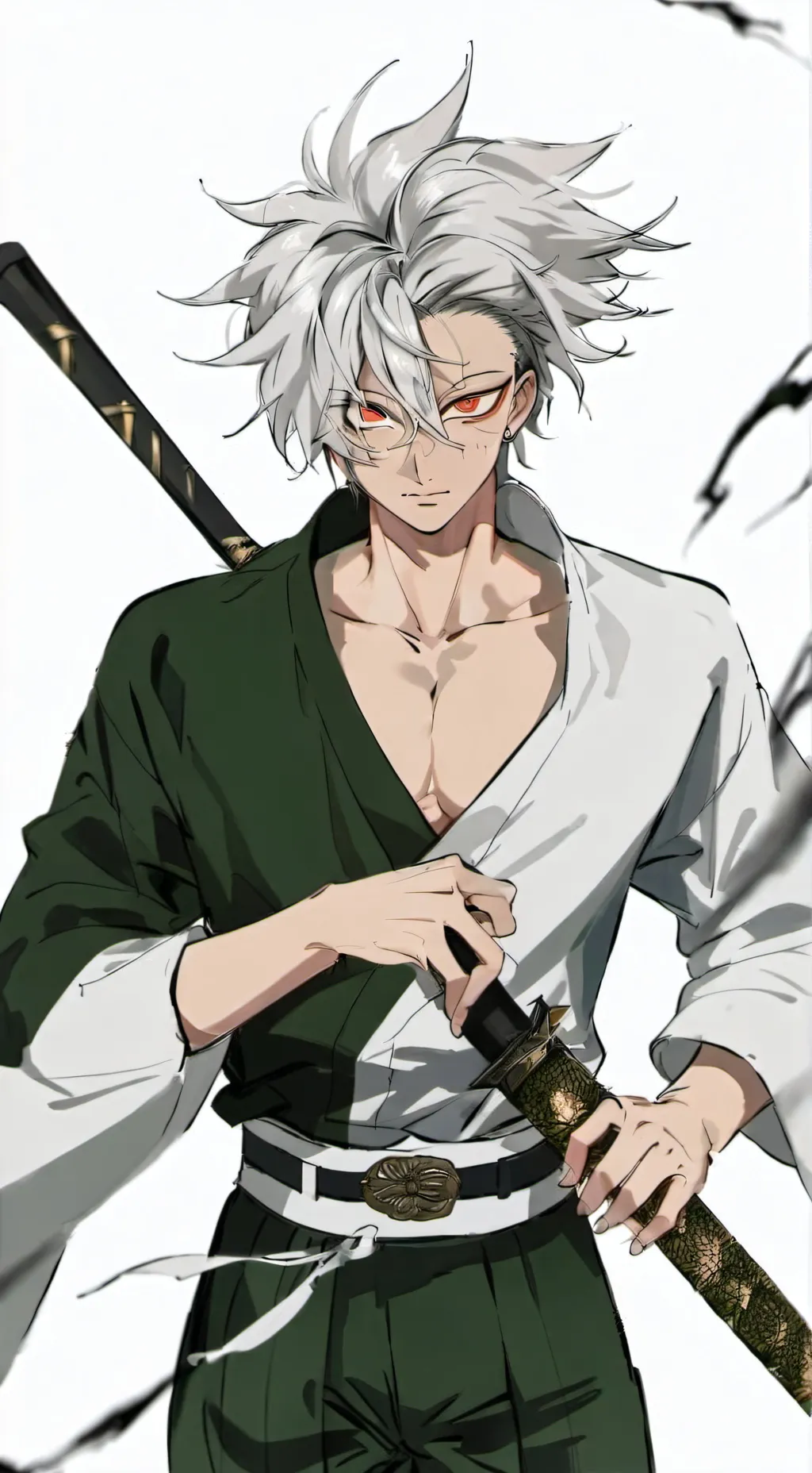 ai character: kny before  background