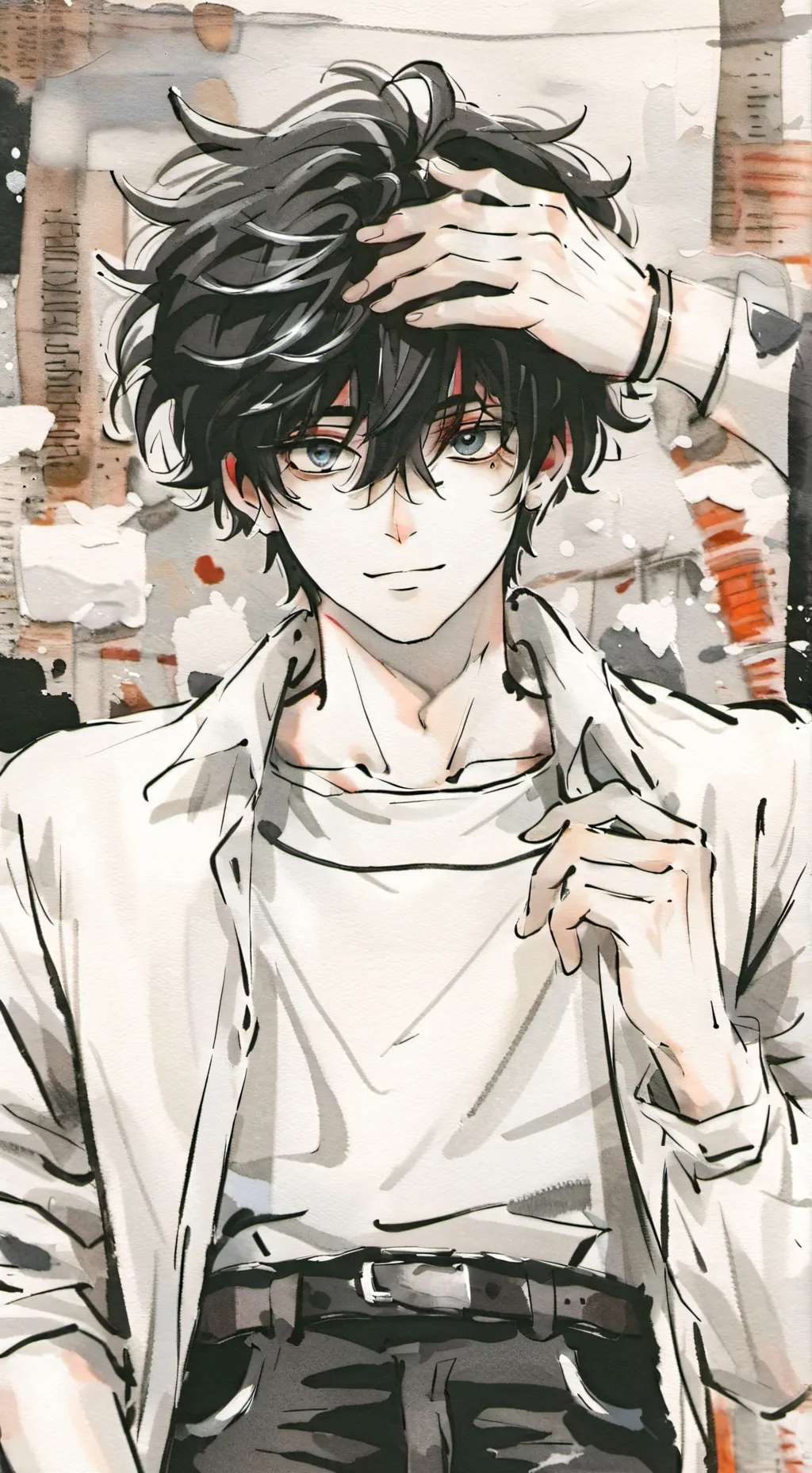 ai character: Michael Clark background