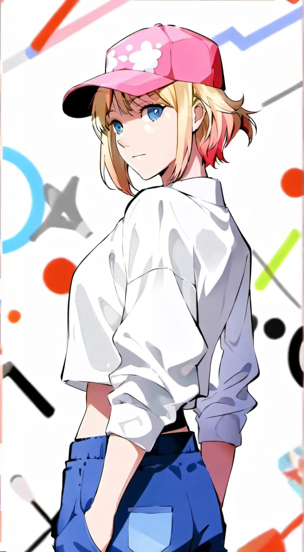 ai character: asuka background