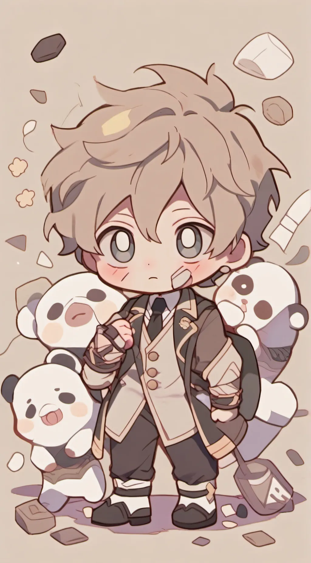 ai character: Happy Family cha2 background