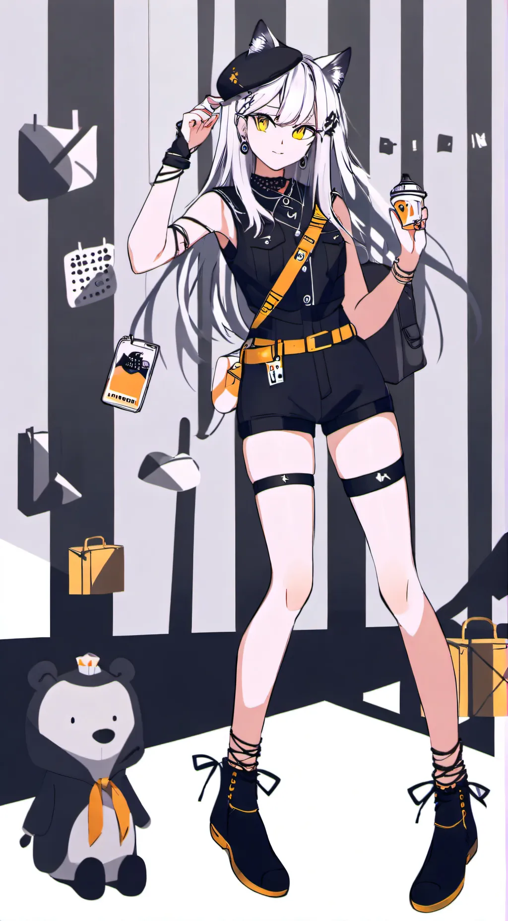 ai character:  👄kiria 😈 background