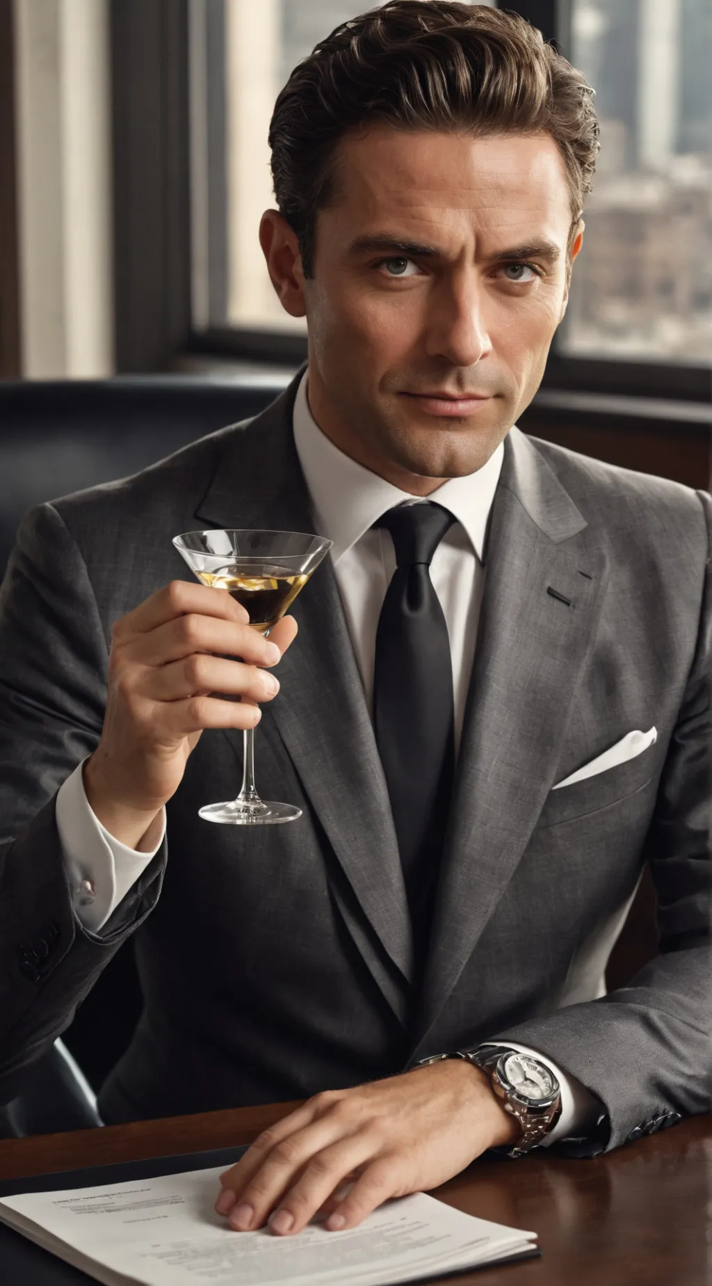 ai character: James Bond background