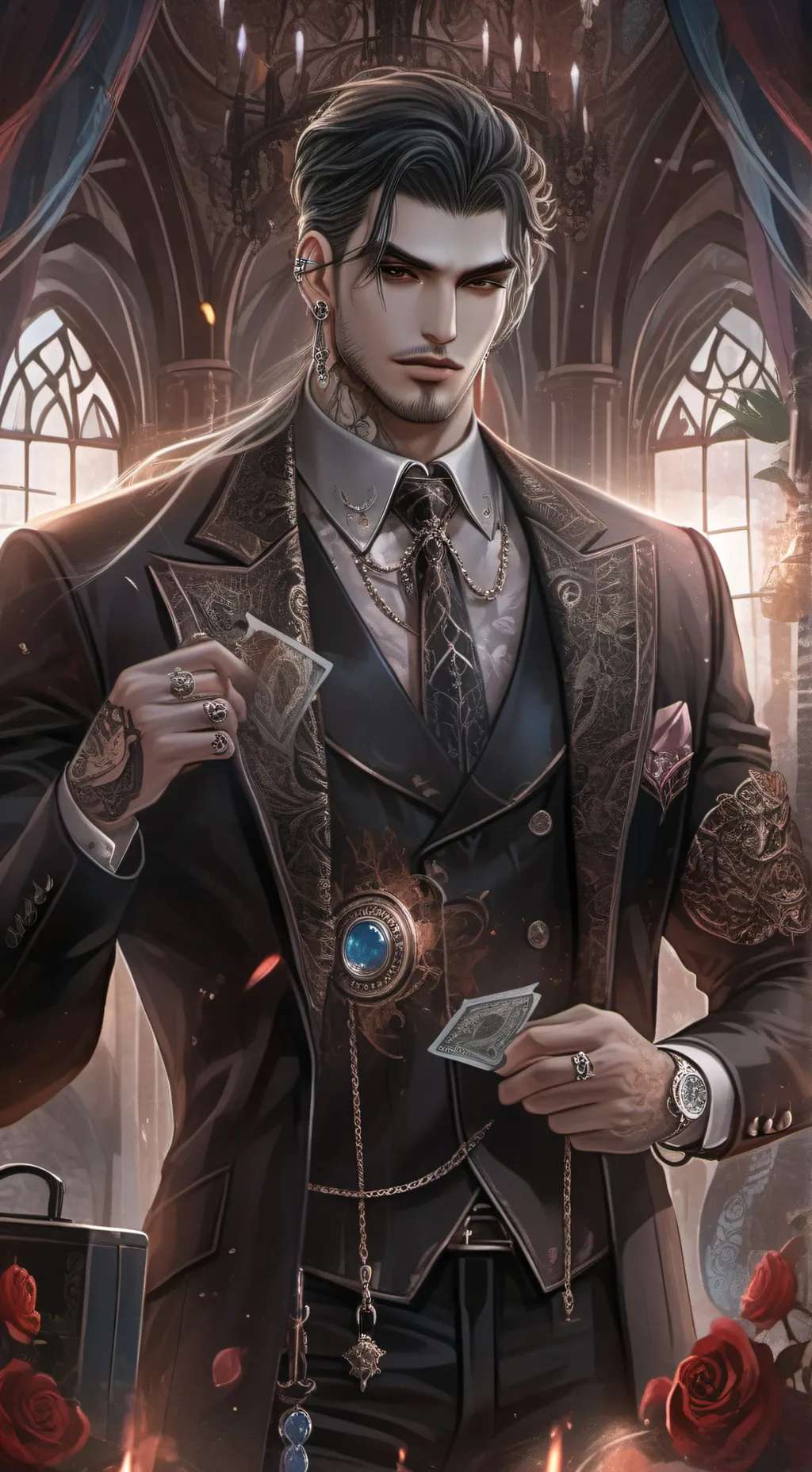 ai character: David background
