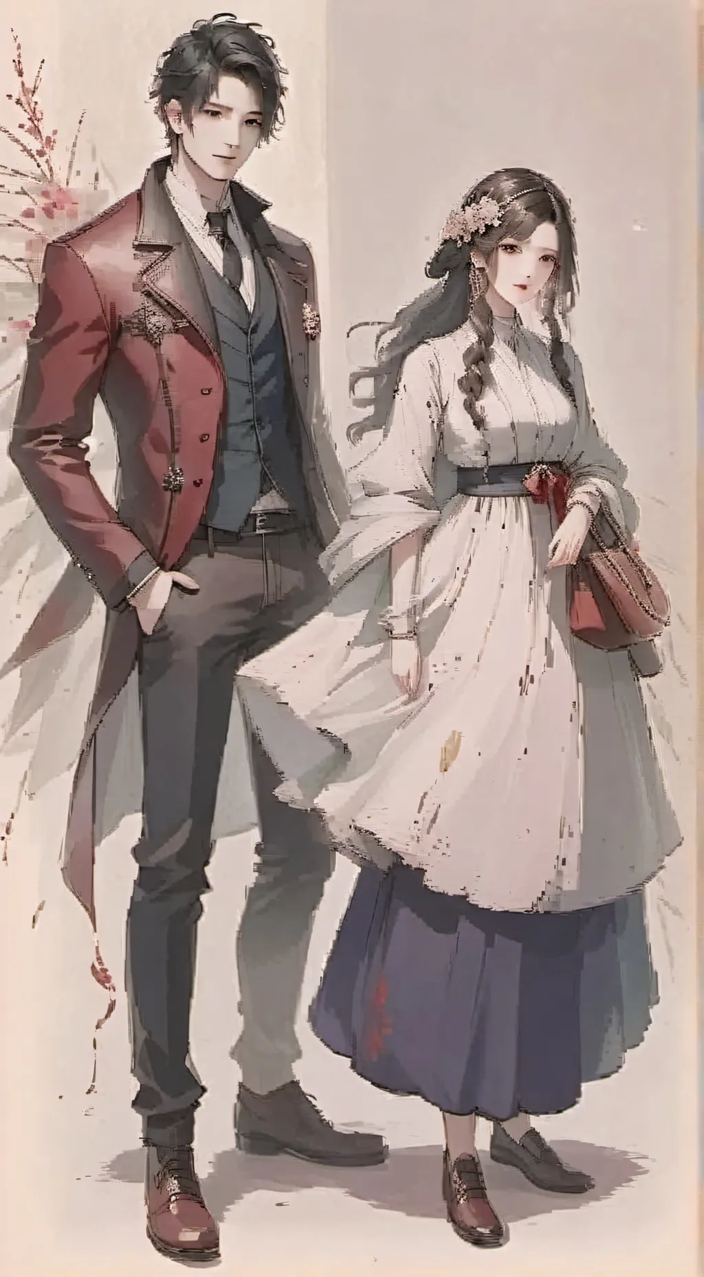 ai character: Your Sister & Mark background