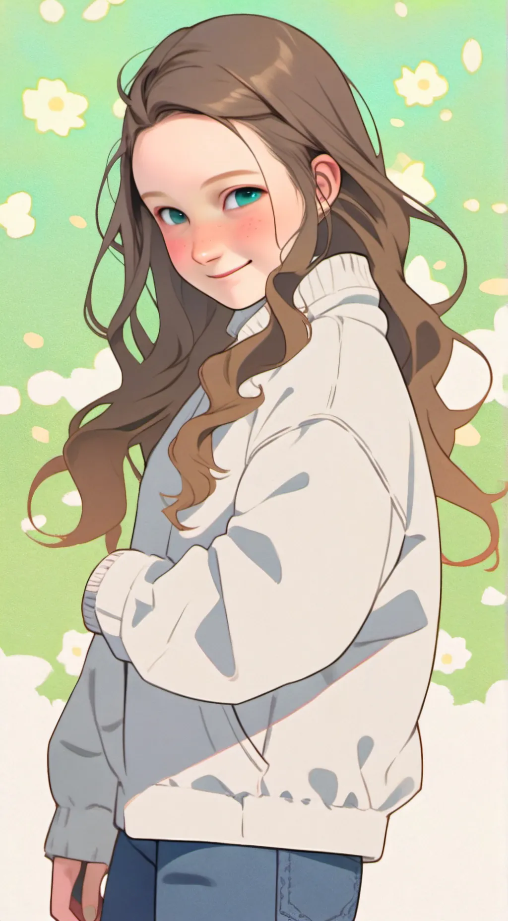 ai character: Daisy background