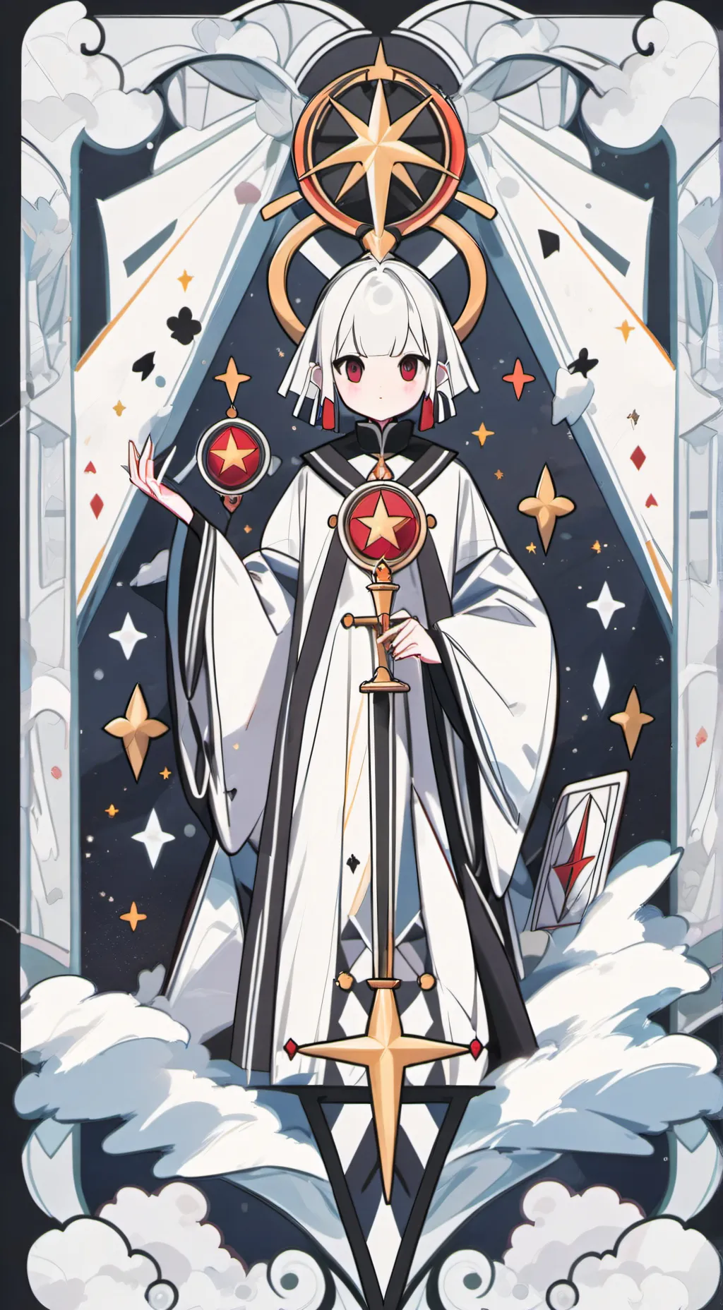 ai character: HB/hh background