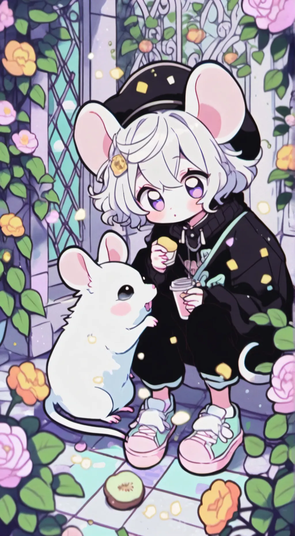 ai character: rat background