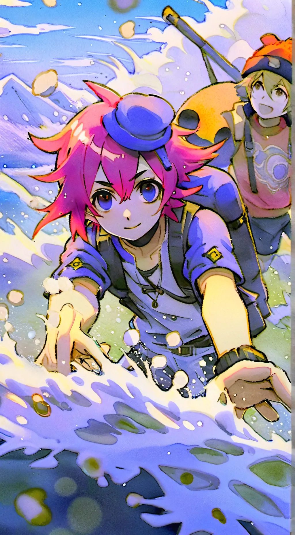 ai character: Teto Kasane background